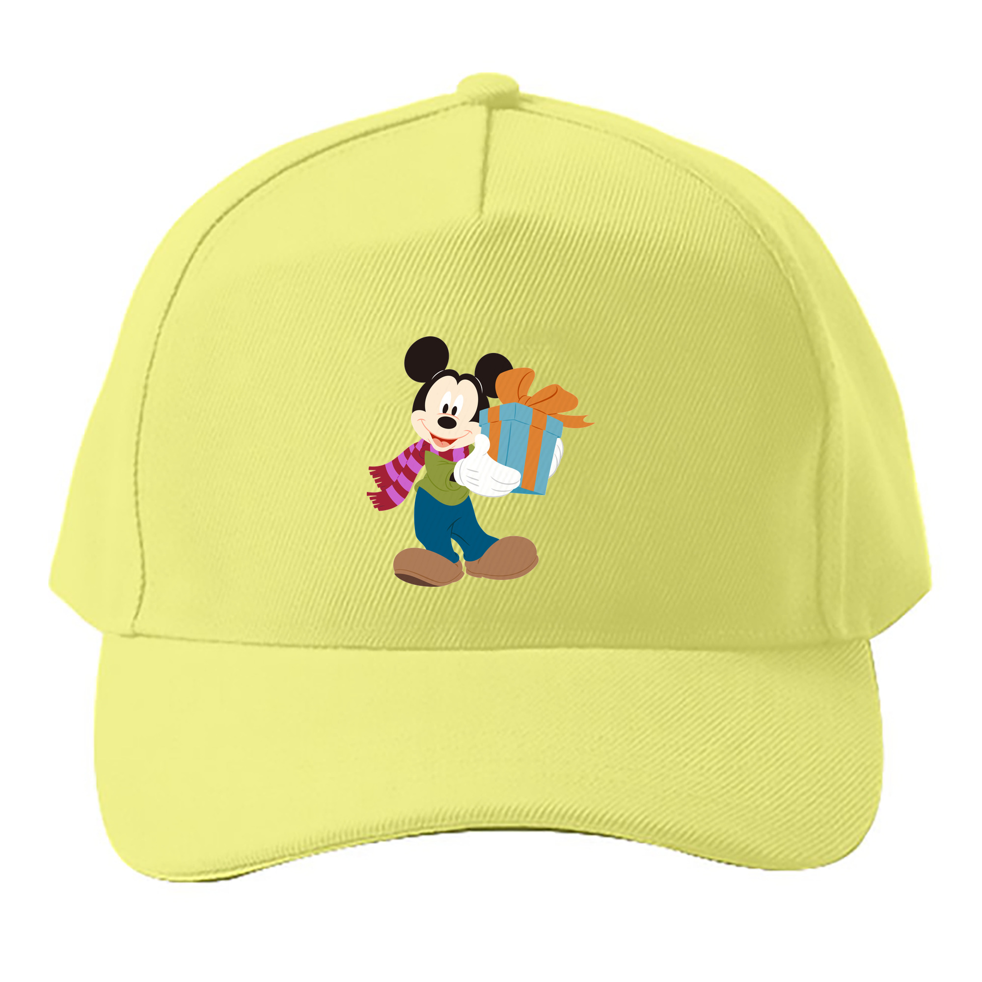 （画像用） ミッキーマウス Mickey Mouse ベースボールキャップ 綿100％ 男女兼用 帽子 スポーツ