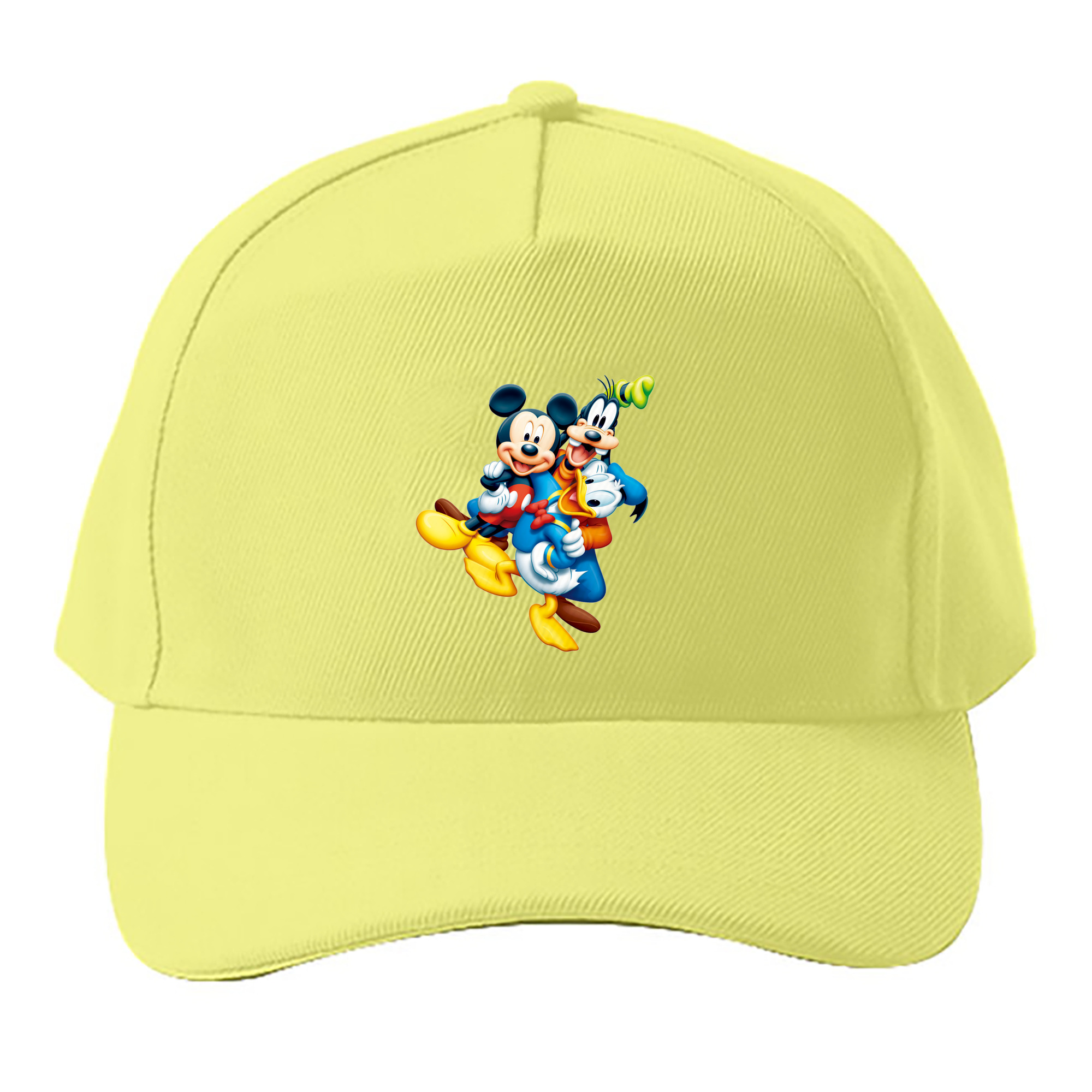 （画像用） ミッキーマウス Mickey Mouse ベースボールキャップ 綿100％ 男女兼用 帽子 スポーツ