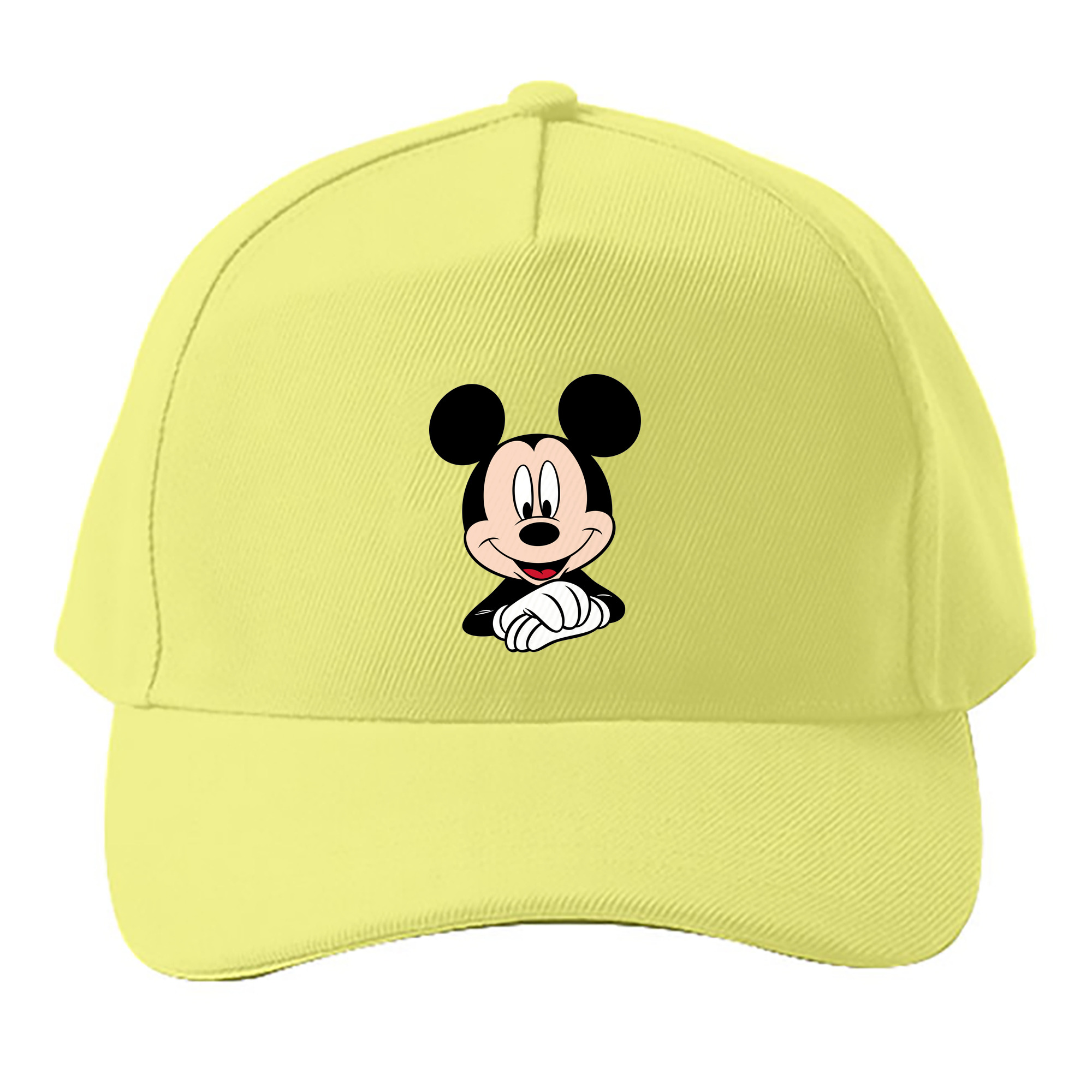 （画像用） ミッキーマウス Mickey Mouse ベースボールキャップ 綿100％ 男女兼用 帽子 スポーツ
