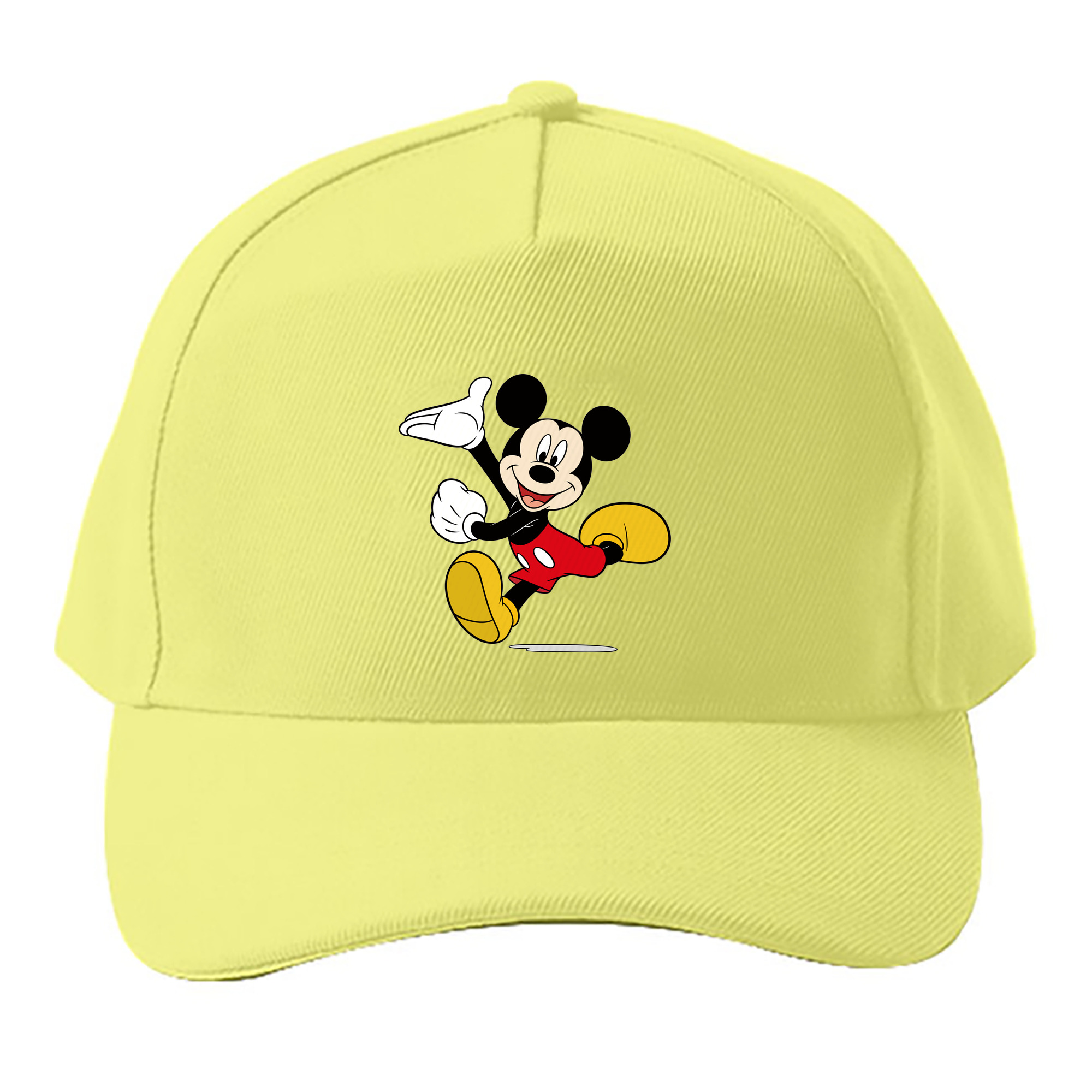 （画像用） ミッキーマウス Mickey Mouse ベースボールキャップ 綿100％ 男女兼用 帽子 スポーツ