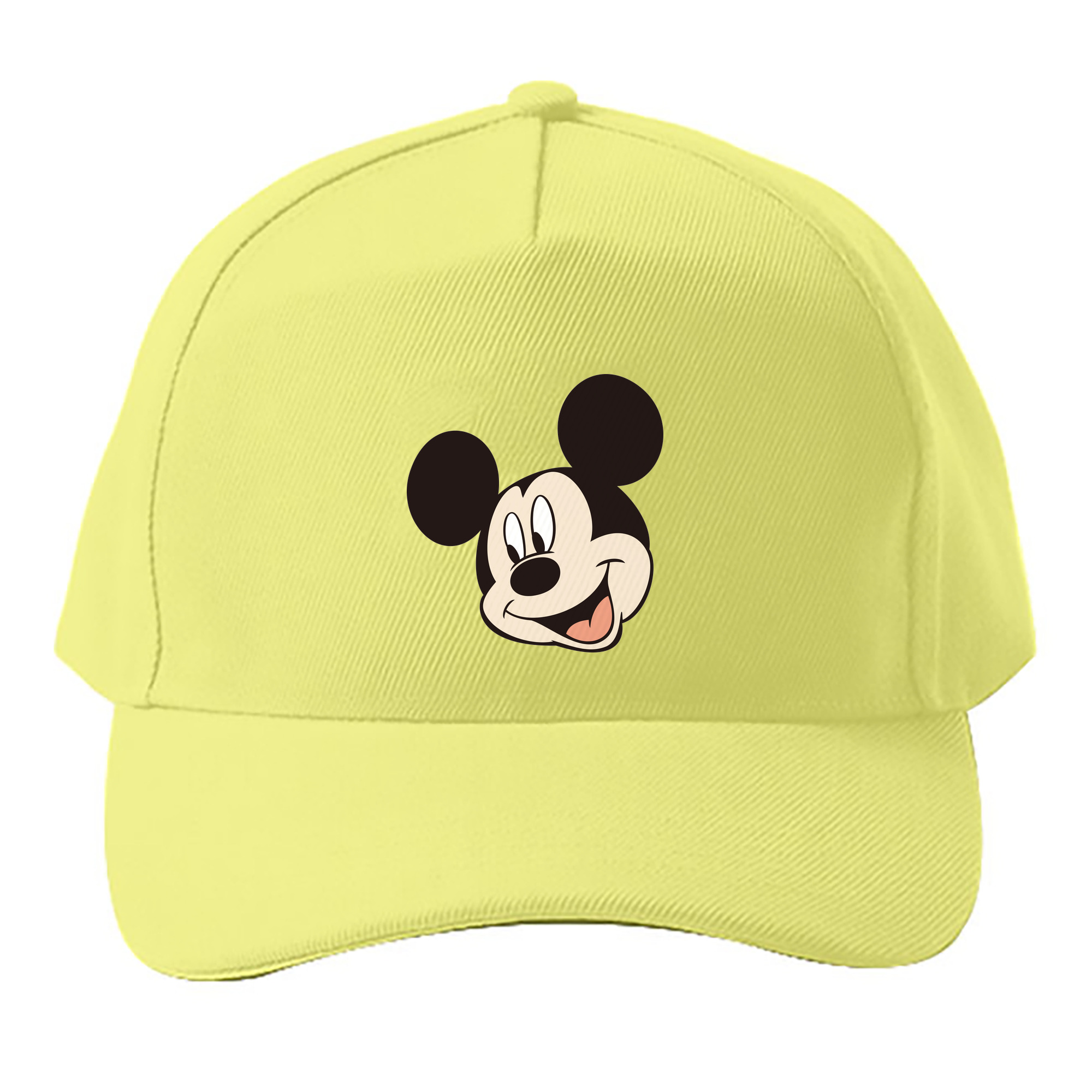 （画像用） ミッキーマウス Mickey Mouse ベースボールキャップ 綿100％ 男女兼用 帽子 スポーツ