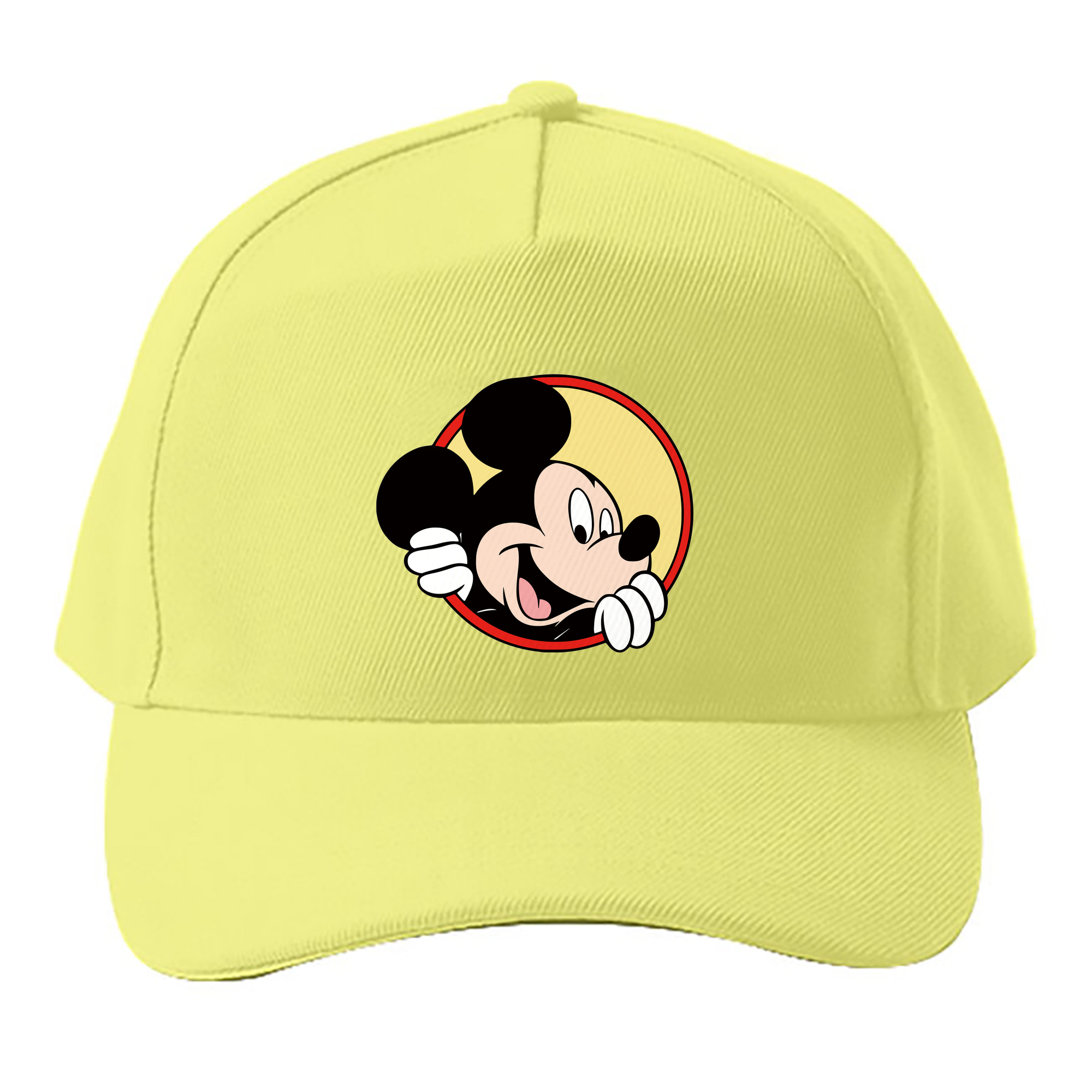 （画像用） ミッキーマウス Mickey Mouse ベースボールキャップ 綿100％ 男女兼用 帽子 スポーツ