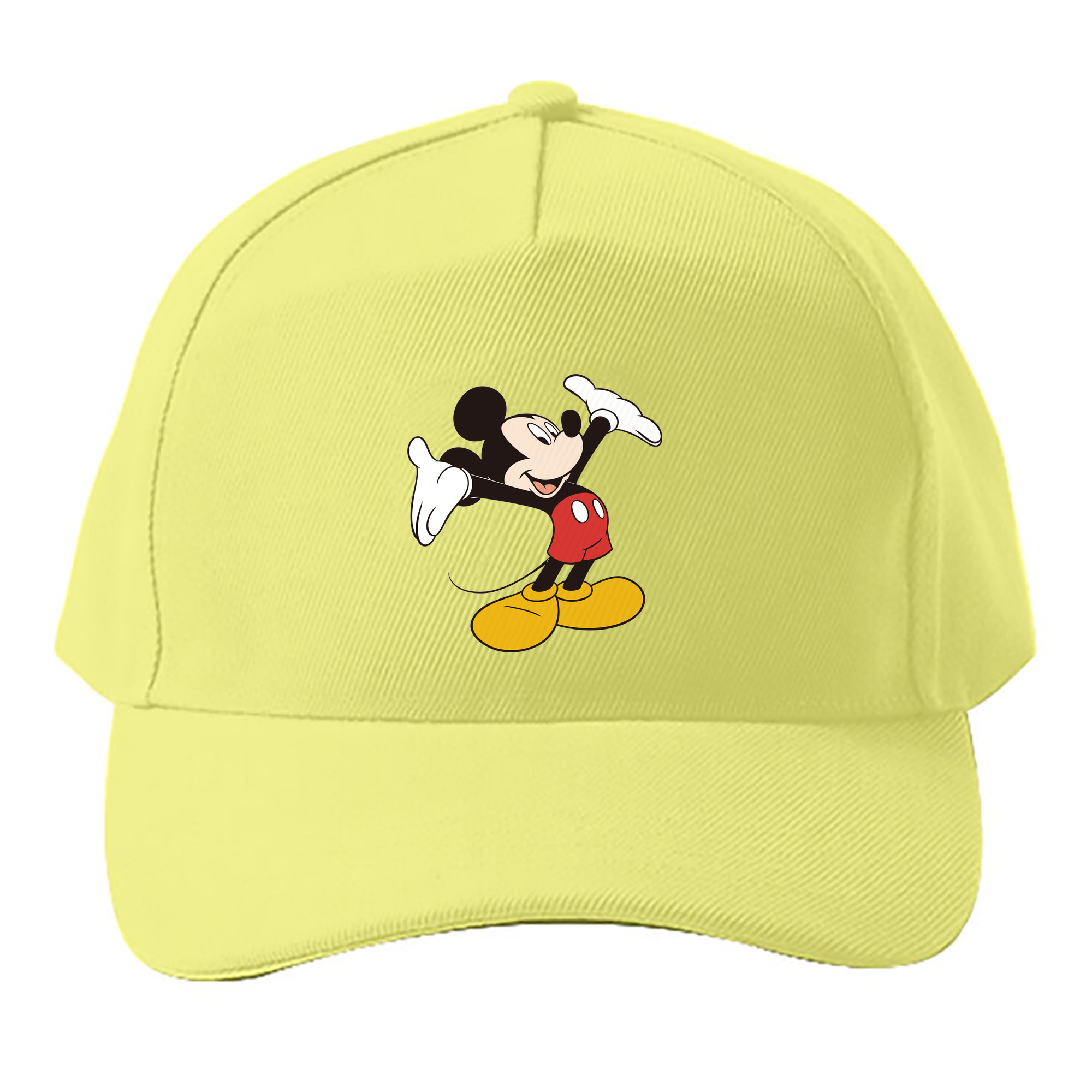 （画像用） ミッキーマウス Mickey Mouse ベースボールキャップ 綿100％ 男女兼用 帽子 スポーツ