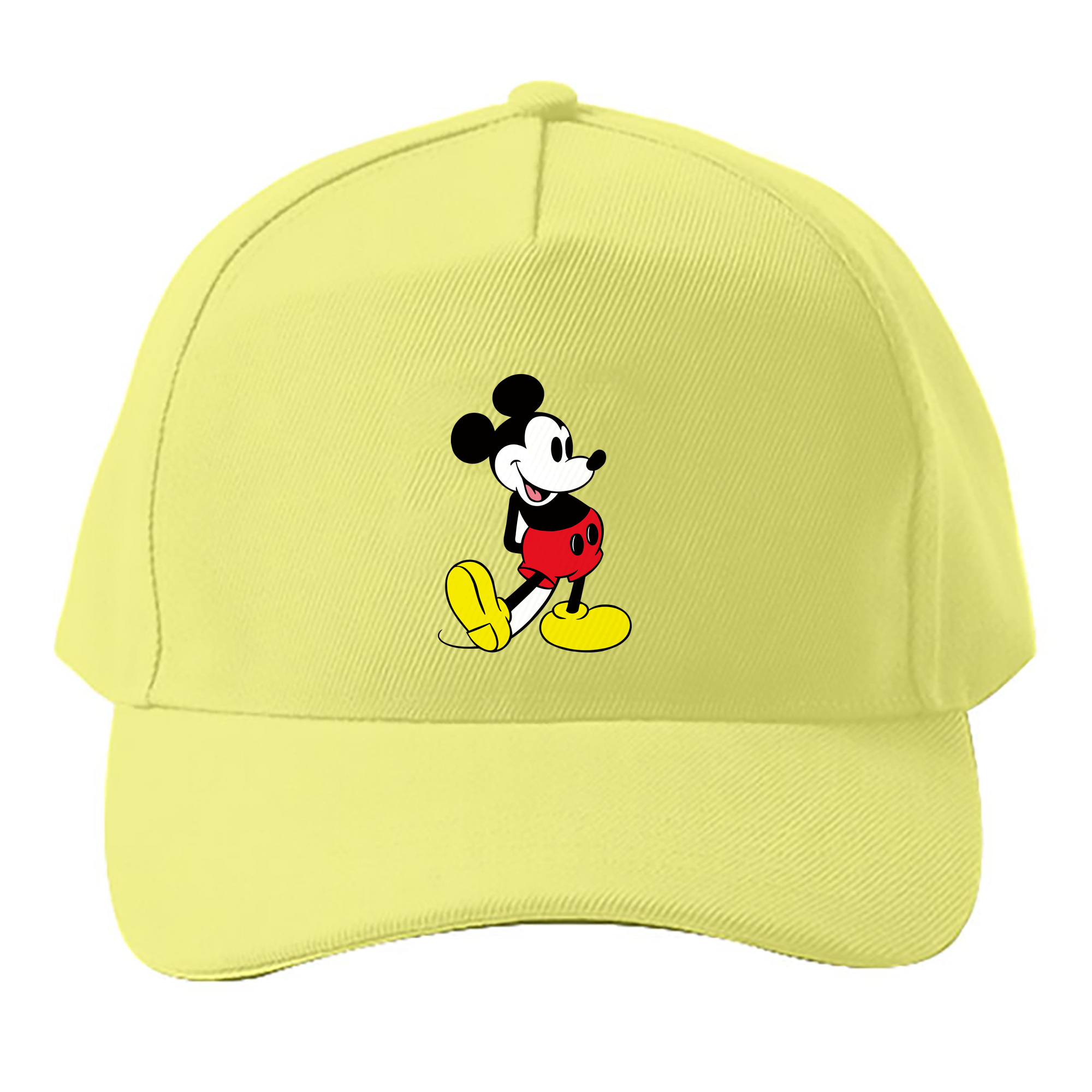 （画像用） ミッキーマウス Mickey Mouse ベースボールキャップ 綿100％ 男女兼用 帽子 スポーツ