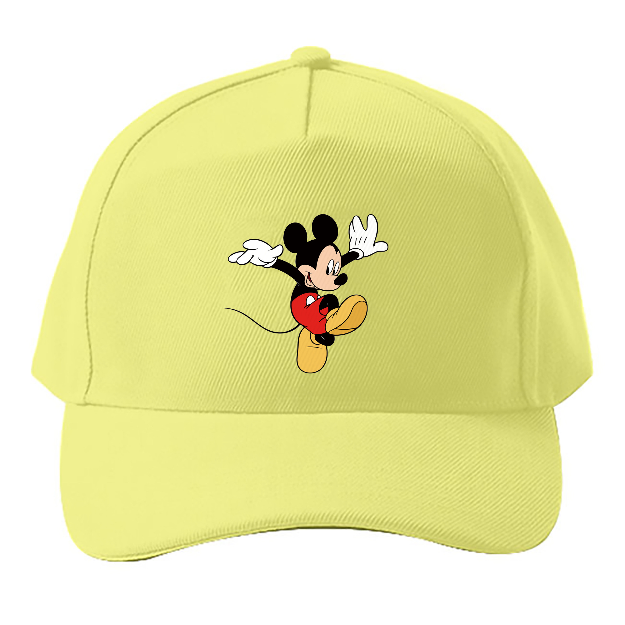（画像用） ミッキーマウス Mickey Mouse ベースボールキャップ 綿100％ 男女兼用 帽子 スポーツ
