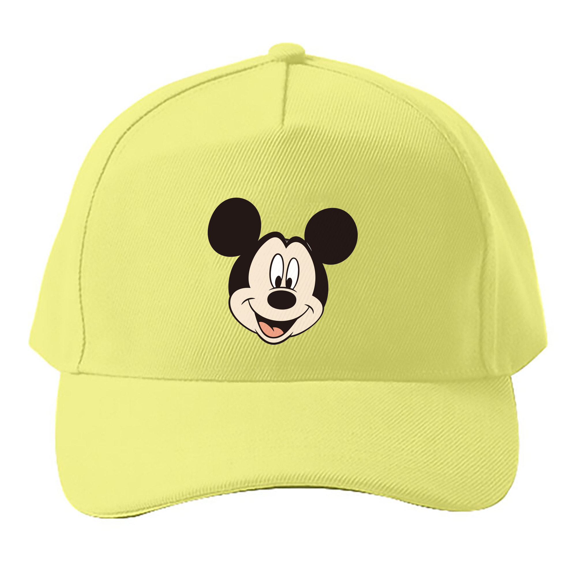 （画像用） ミッキーマウス Mickey Mouse ベースボールキャップ 綿100％ 男女兼用 帽子 スポーツ
