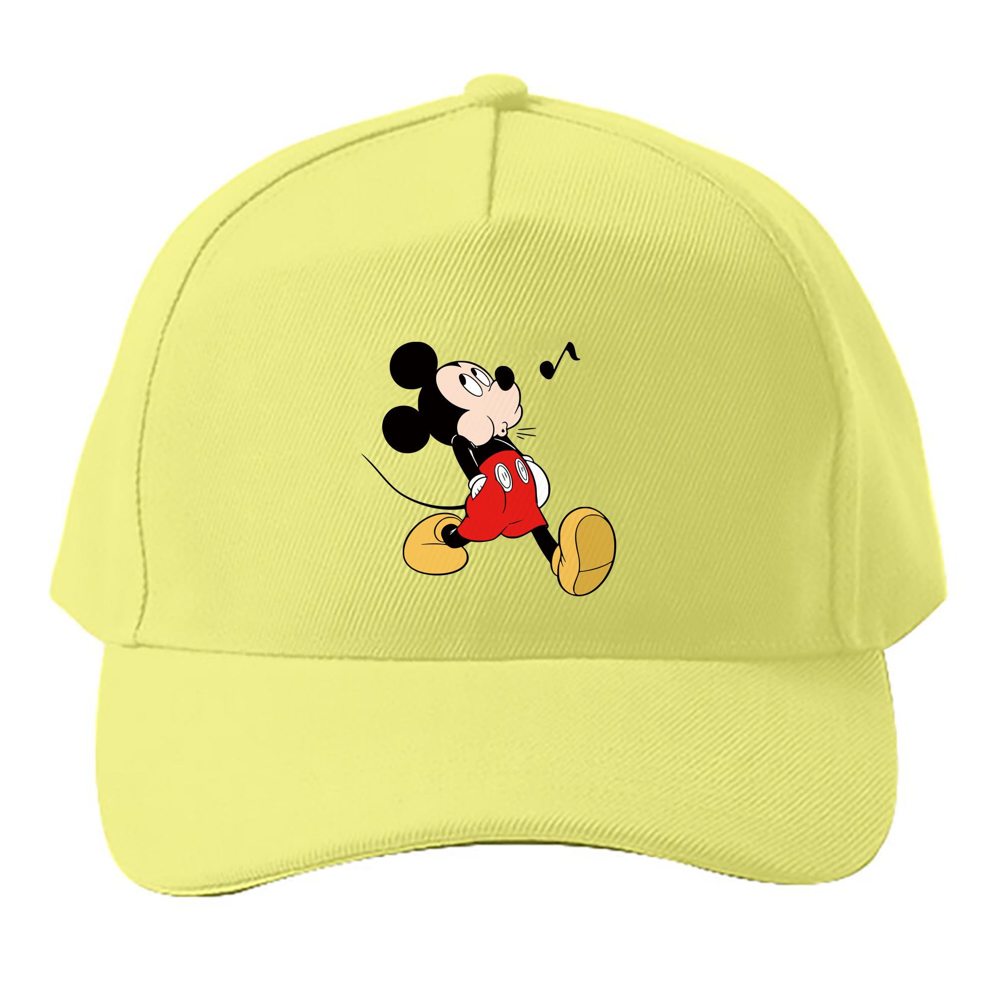 （画像用） ミッキーマウス Mickey Mouse ベースボールキャップ 綿100％ 男女兼用 帽子 スポーツ