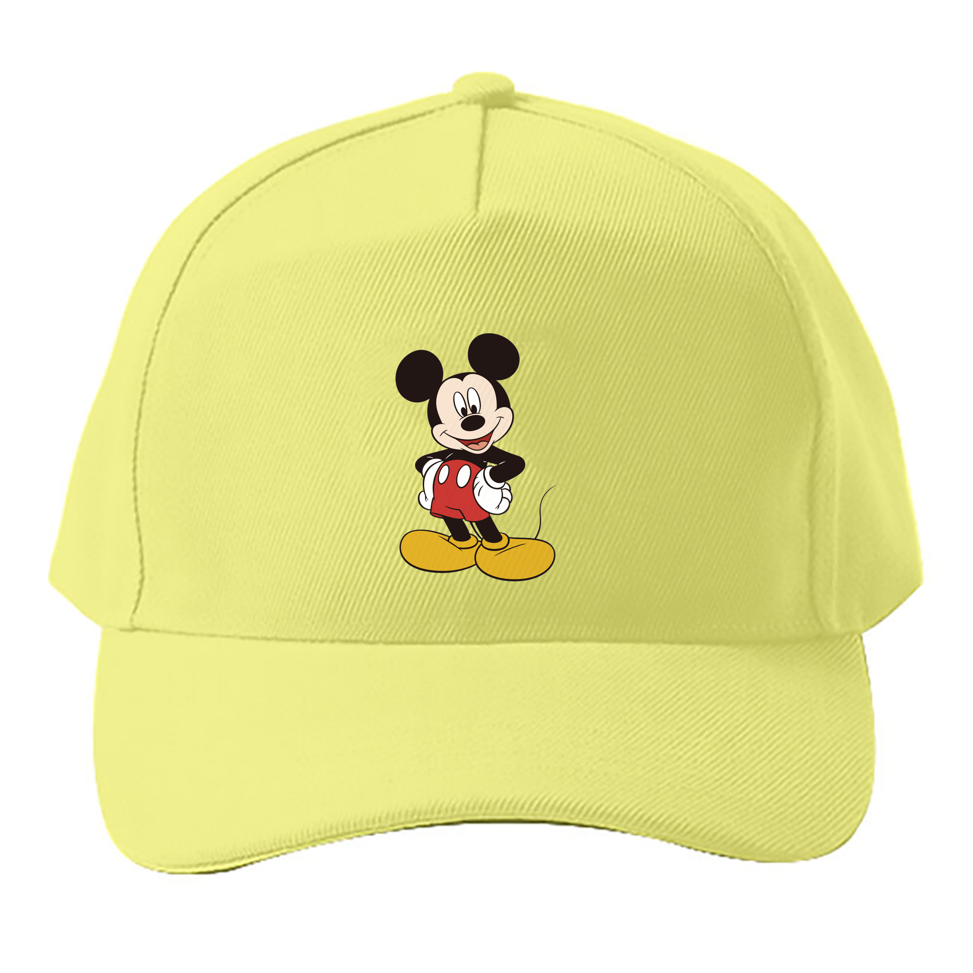 （画像用） ミッキーマウス Mickey Mouse ベースボールキャップ 綿100％ 男女兼用 帽子 スポーツ