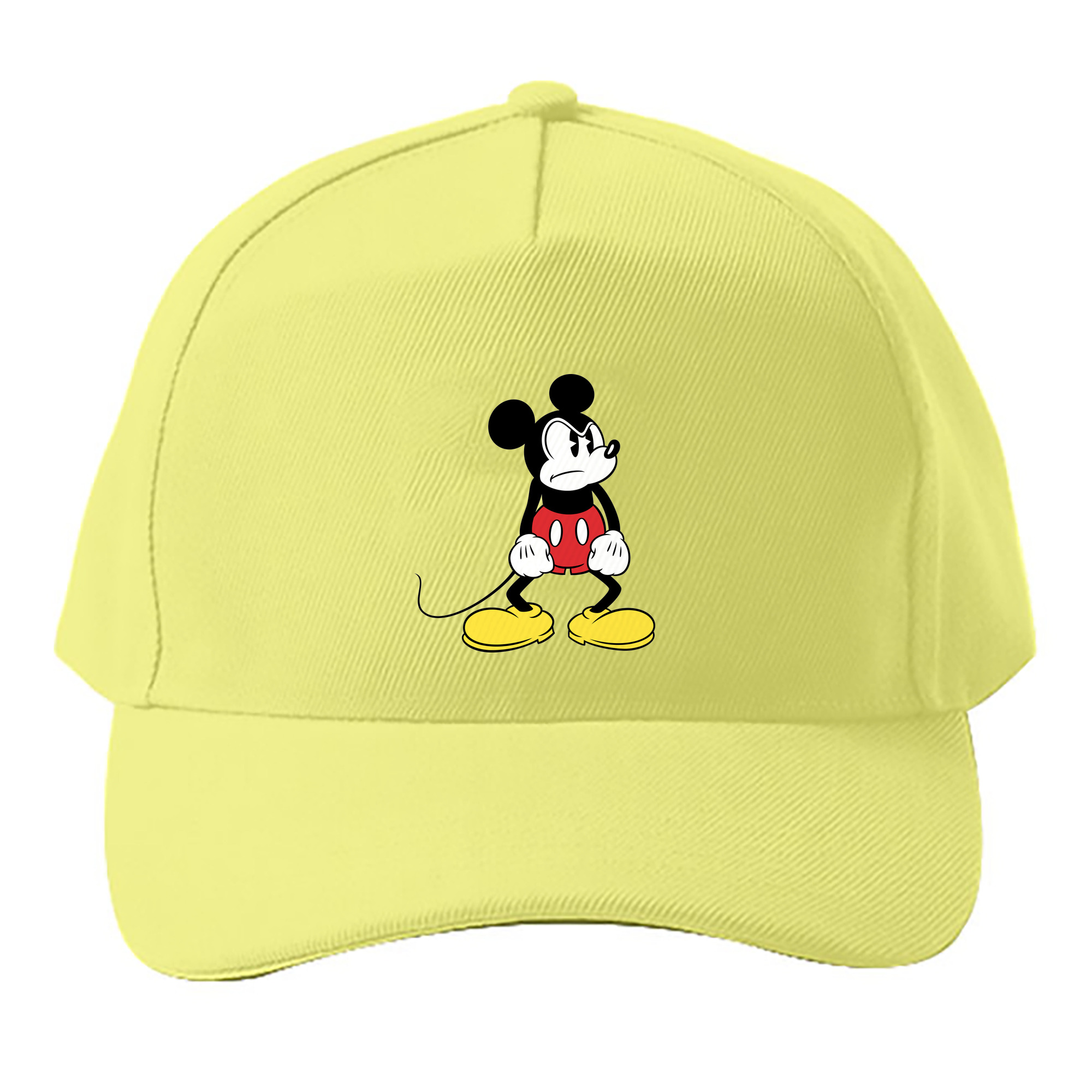 （画像用） ミッキーマウス Mickey Mouse ベースボールキャップ 綿100％ 男女兼用 帽子 スポーツ