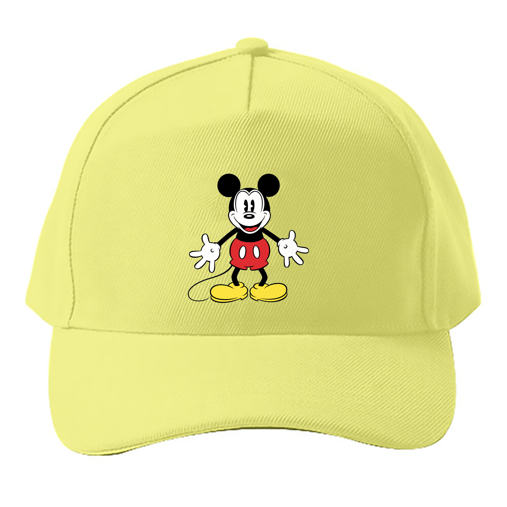 （画像用） ミッキーマウス Mickey Mouse ベースボールキャップ 綿100％ 男女兼用 帽子 スポーツ