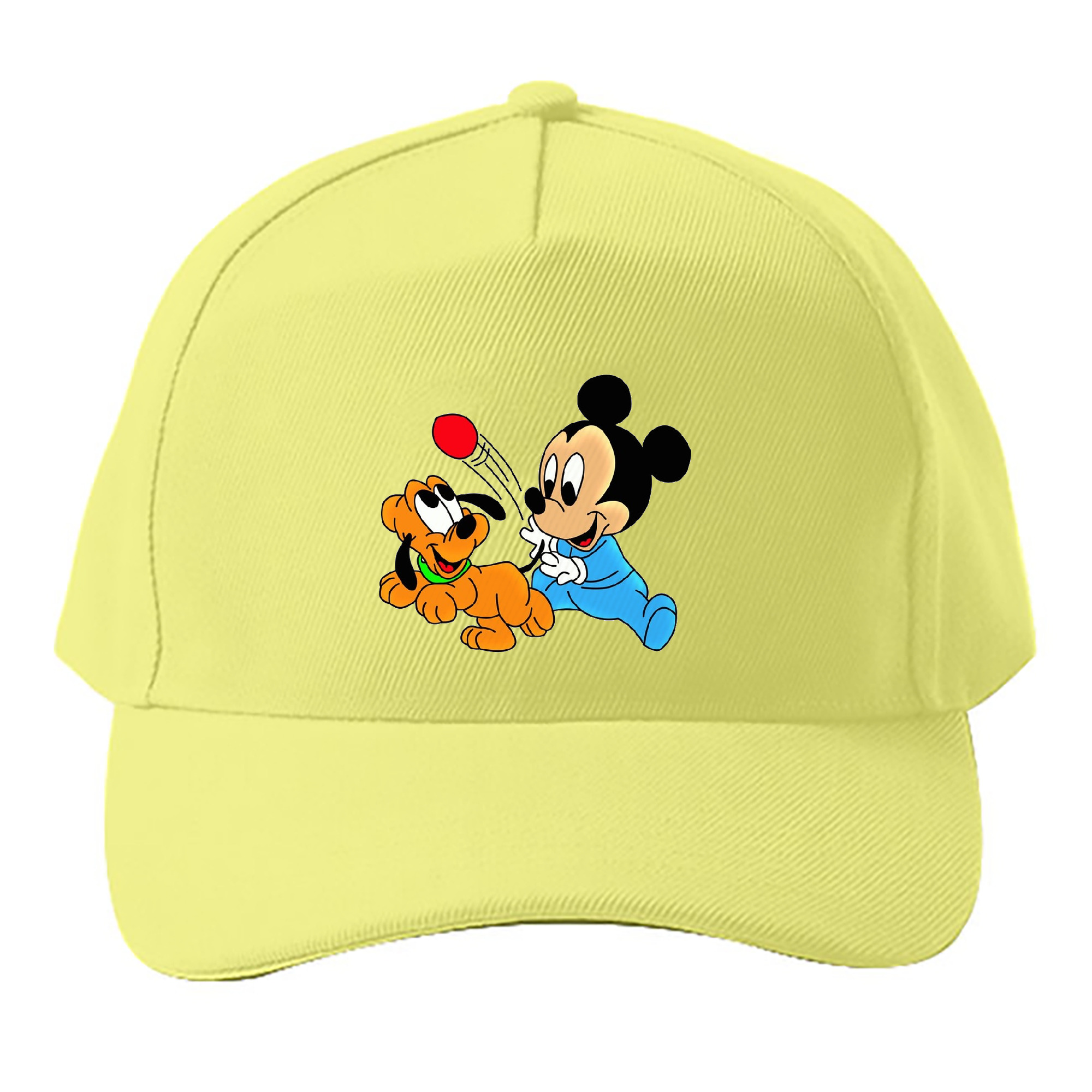 （画像用） ミッキーマウス Mickey Mouse ベースボールキャップ 綿100％ 男女兼用 帽子 スポーツ