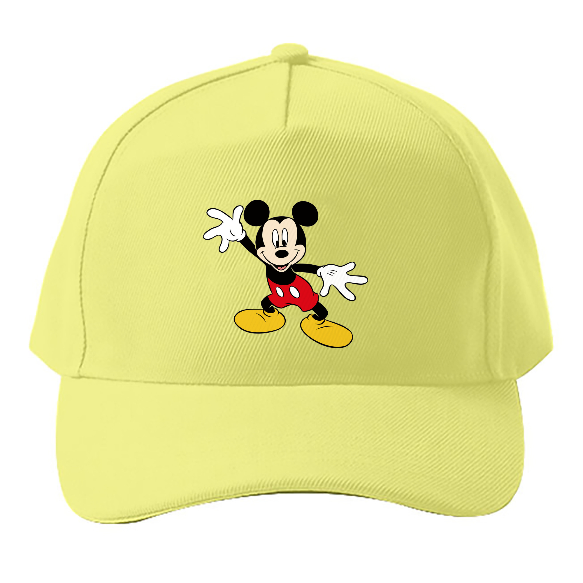 （画像用） ミッキーマウス Mickey Mouse ベースボールキャップ 綿100％ 男女兼用 帽子 スポーツ