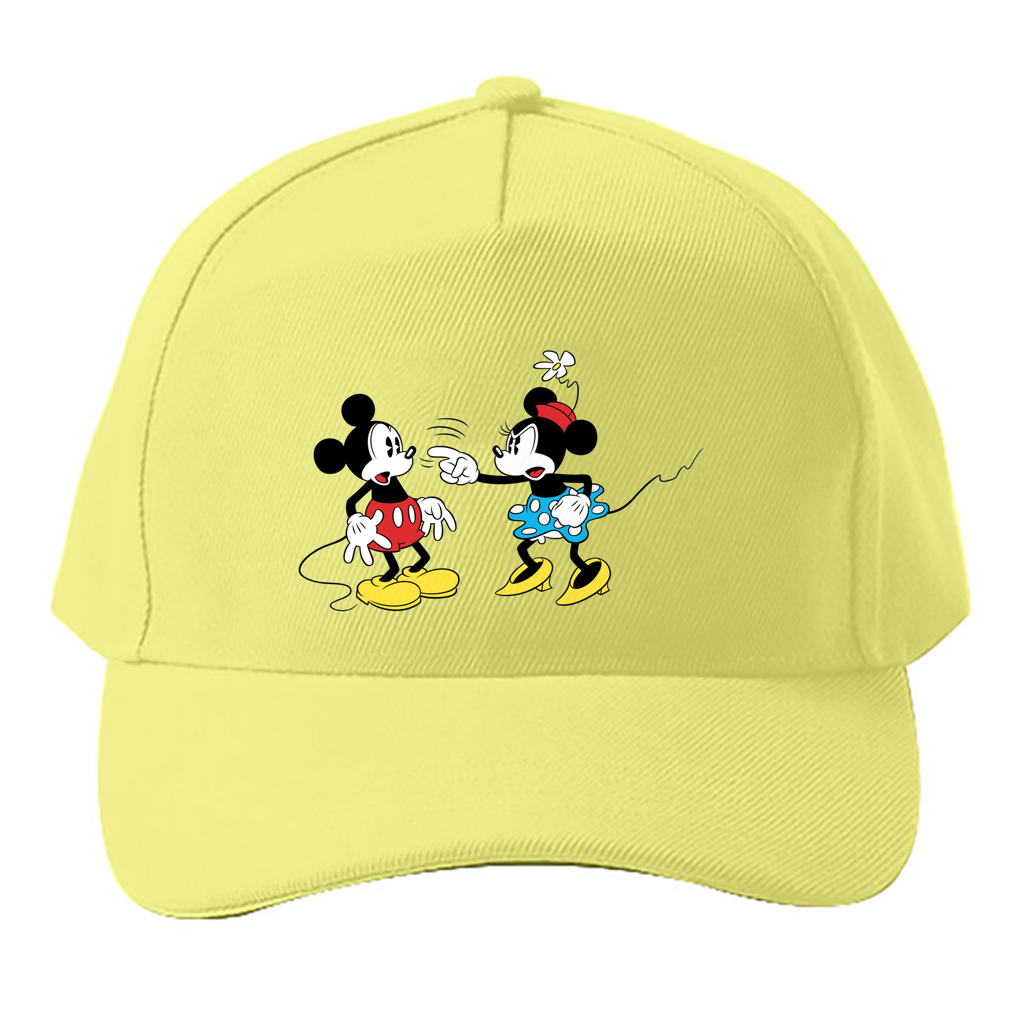 （画像用） ミッキーマウス Mickey Mouse ベースボールキャップ 綿100％ 男女兼用 帽子 スポーツ
