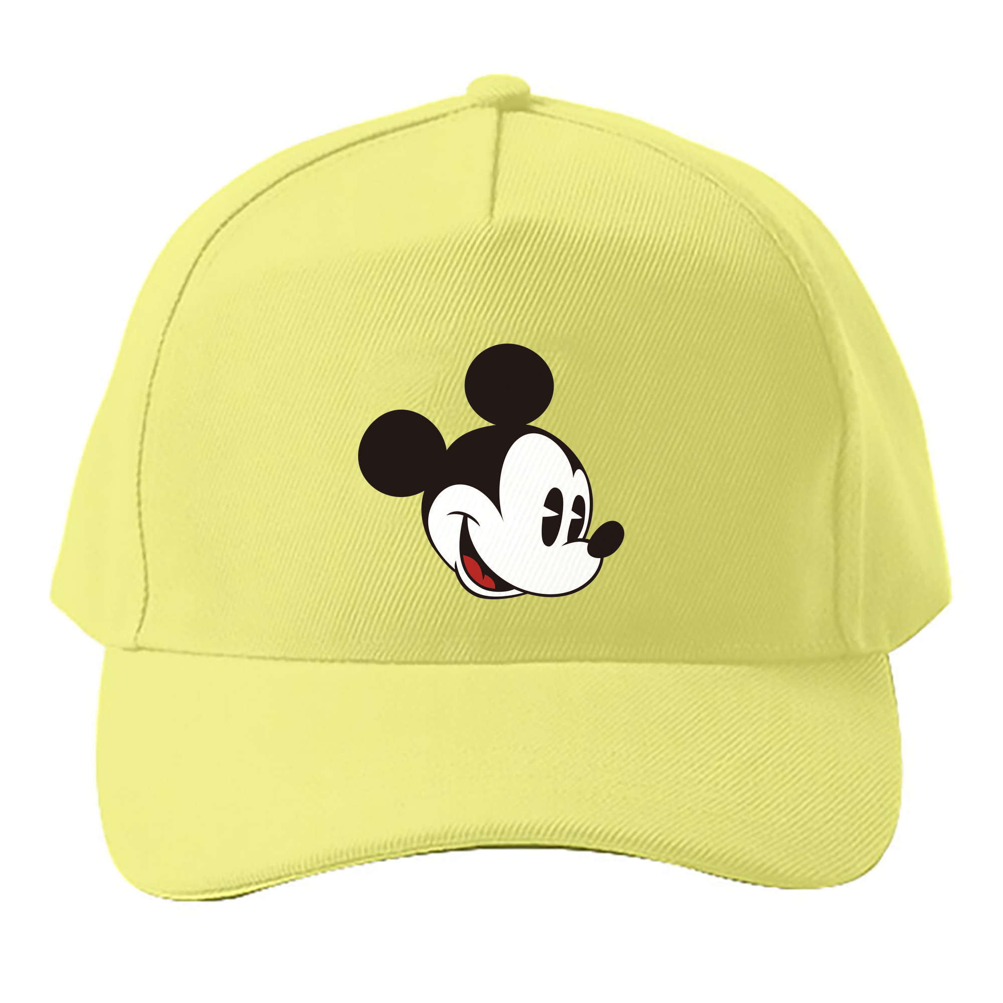 （画像用） ミッキーマウス Mickey Mouse ベースボールキャップ 綿100％ 男女兼用 帽子 スポーツ