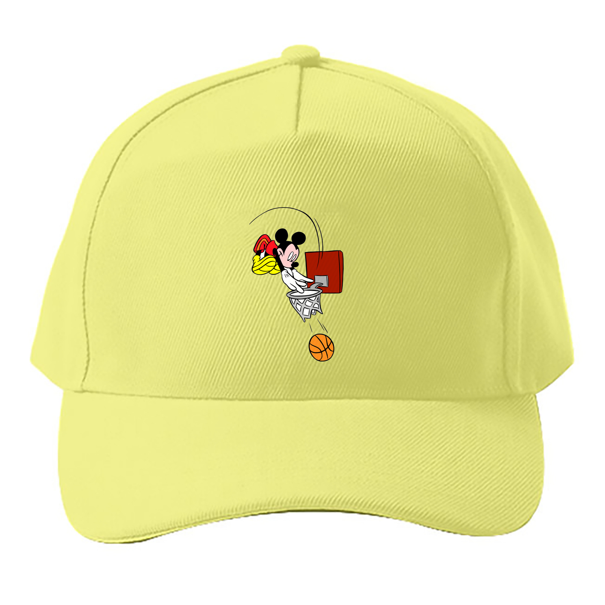 （画像用） ミッキーマウス Mickey Mouse ベースボールキャップ 綿100％ 男女兼用 帽子 スポーツ