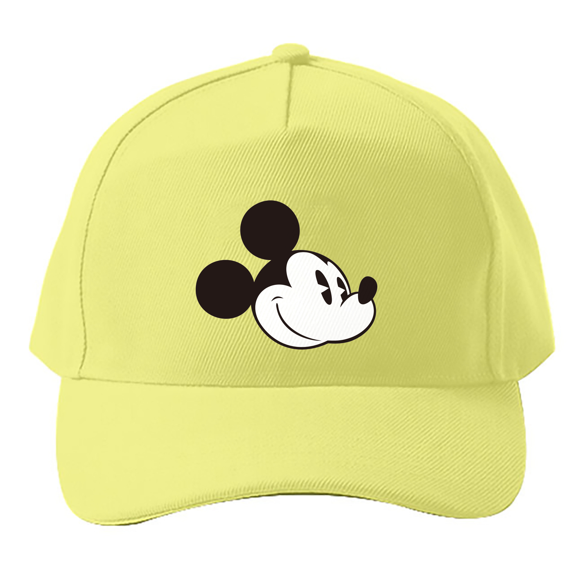 （画像用） ミッキーマウス Mickey Mouse ベースボールキャップ 綿100％ 男女兼用 帽子 スポーツ