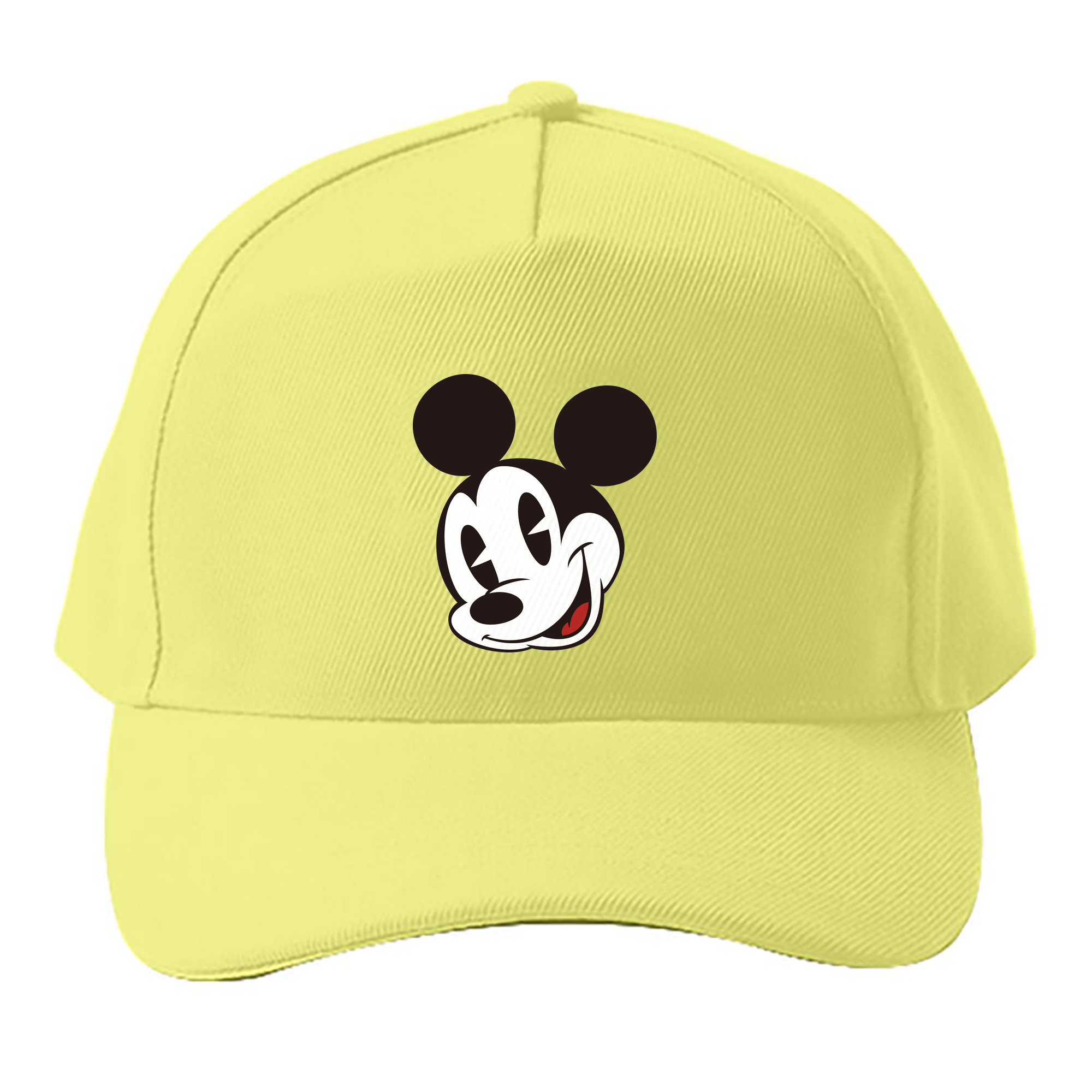 （画像用） ミッキーマウス Mickey Mouse ベースボールキャップ 綿100％ 男女兼用 帽子 スポーツ