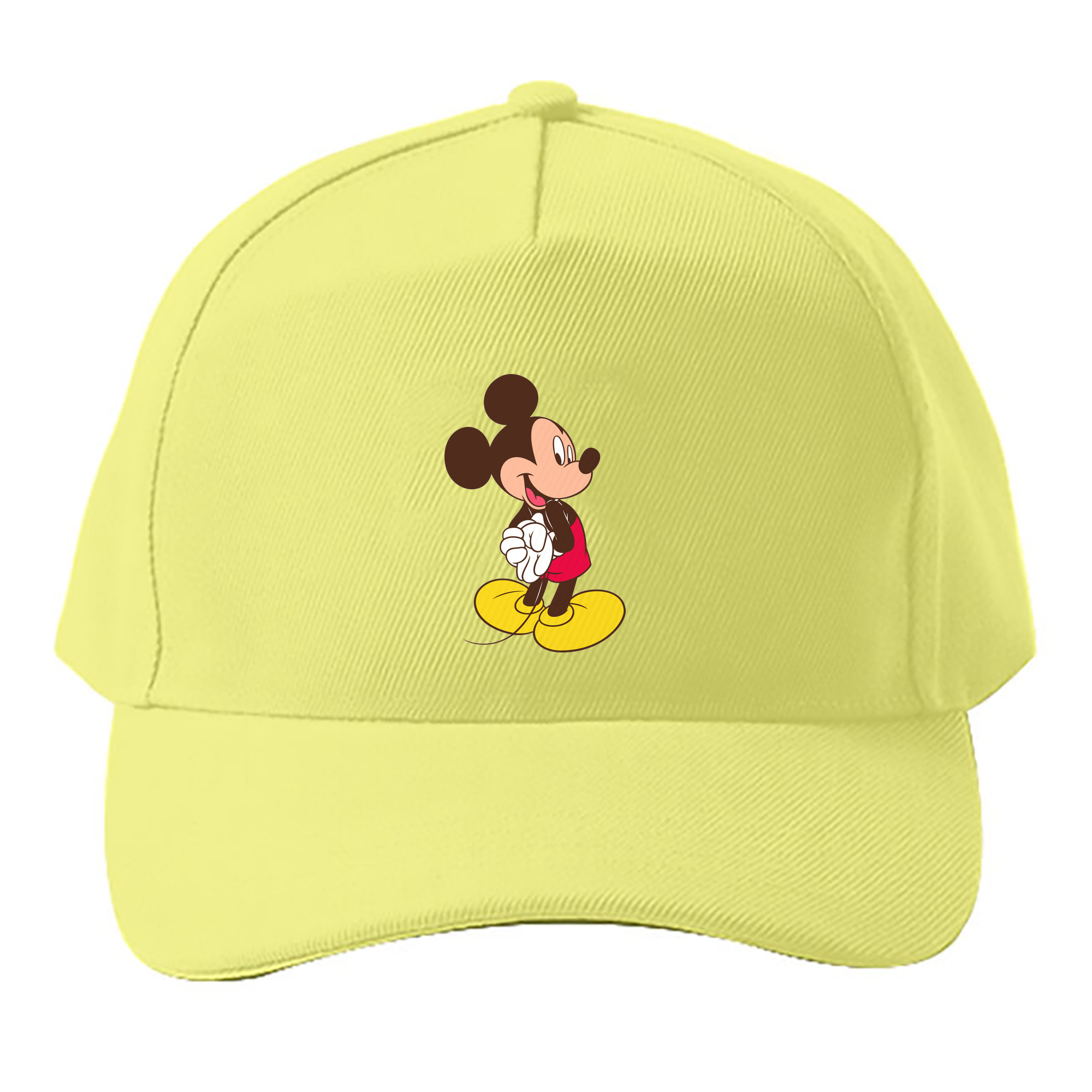 （画像用） ミッキーマウス Mickey Mouse ベースボールキャップ 綿100％ 男女兼用 帽子 スポーツ