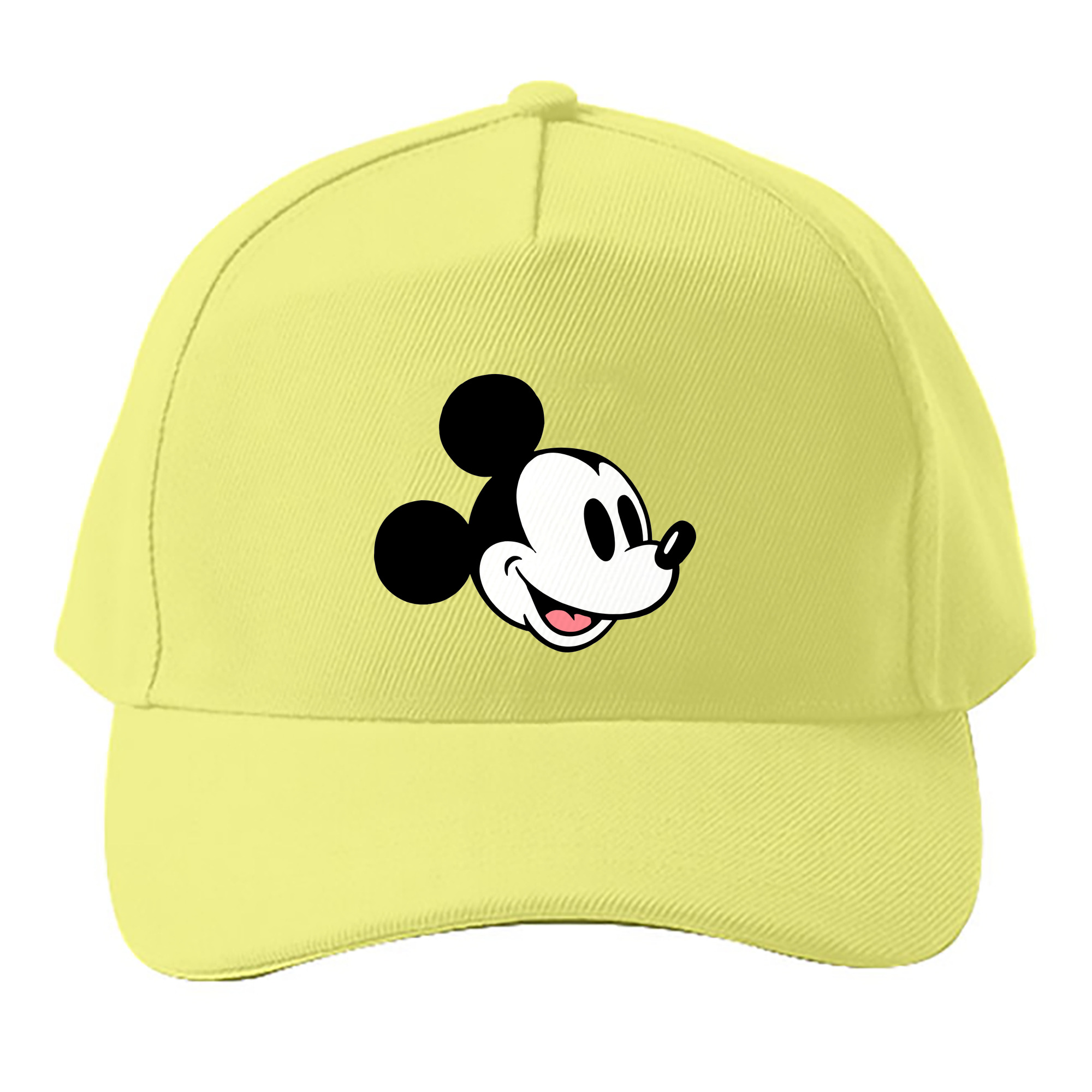 （画像用） ミッキーマウス Mickey Mouse ベースボールキャップ 綿100％ 男女兼用 帽子 スポーツ