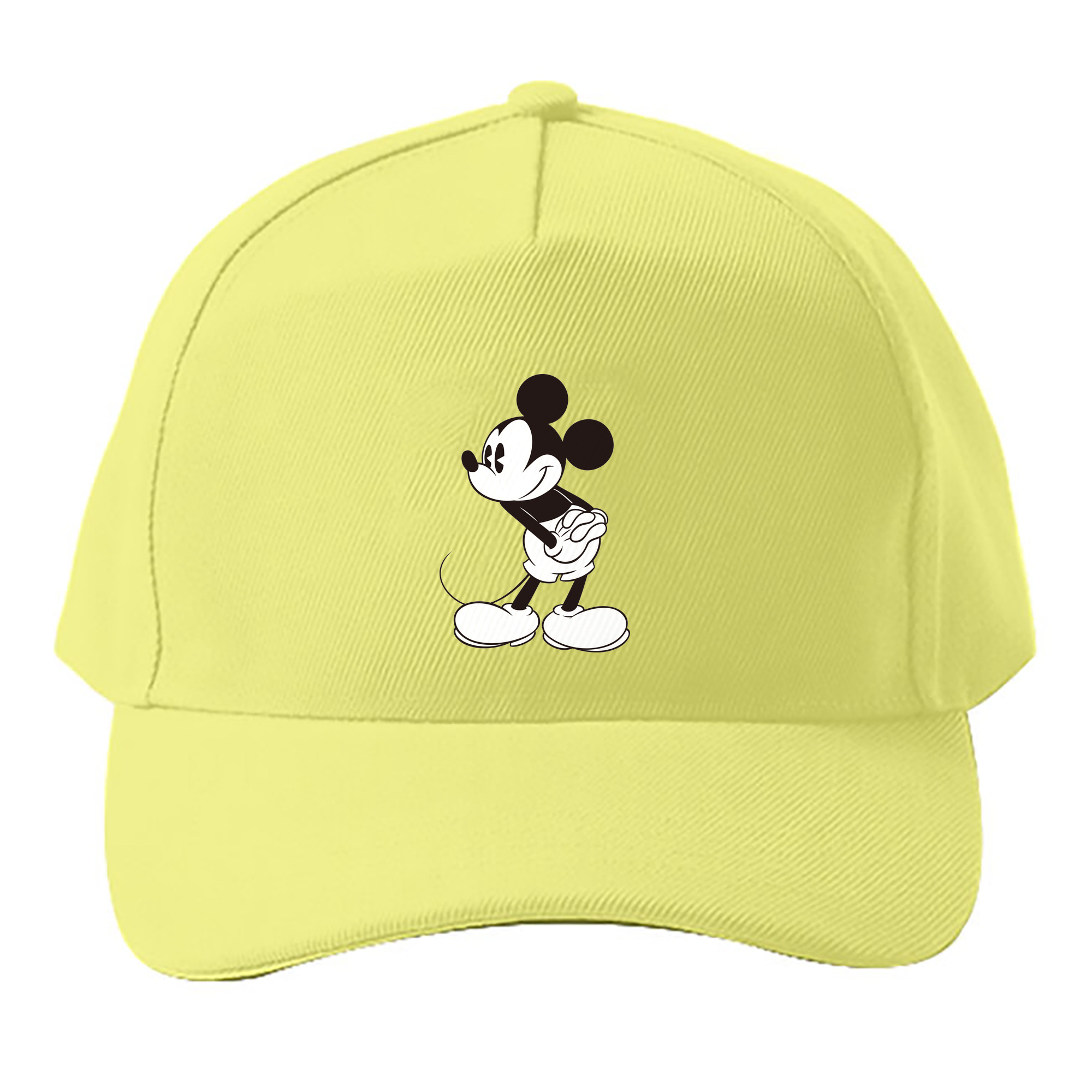 （画像用） ミッキーマウス Mickey Mouse ベースボールキャップ 綿100％ 男女兼用 帽子 スポーツ