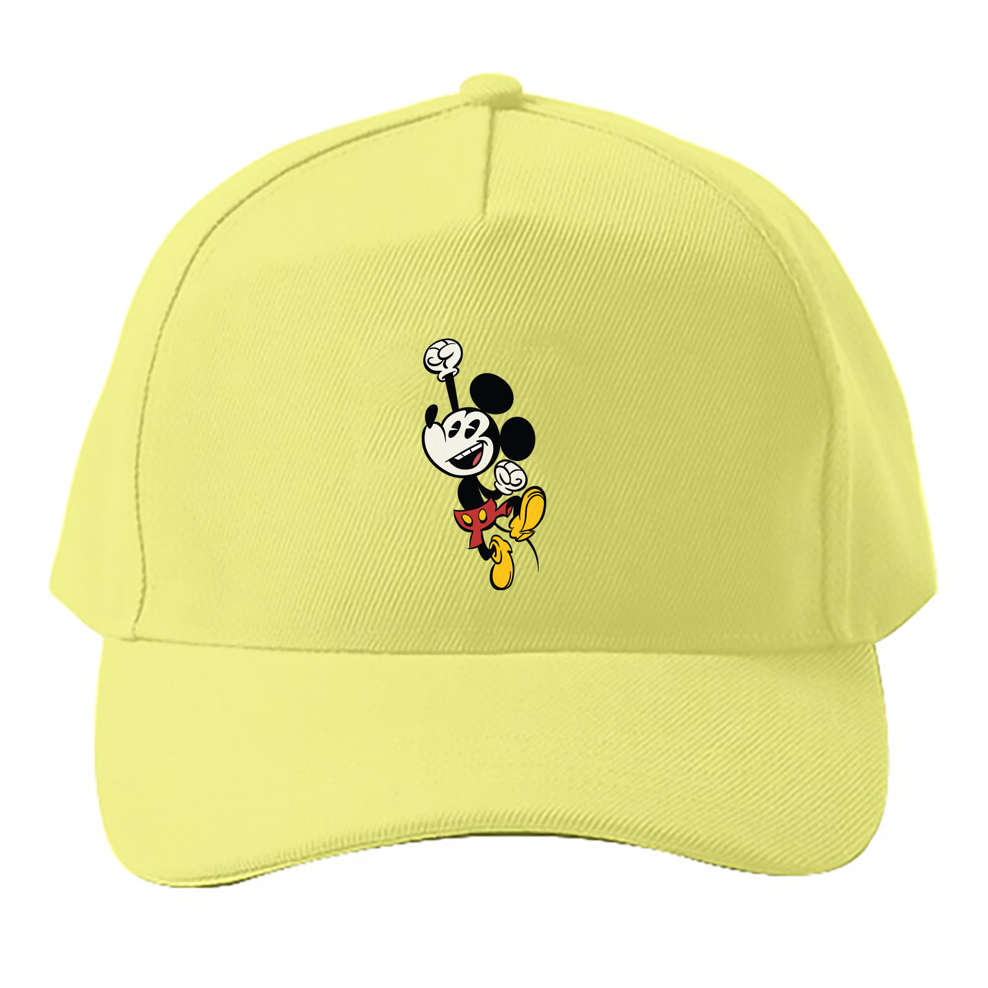 （画像用） ミッキーマウス Mickey Mouse ベースボールキャップ 綿100％ 男女兼用 帽子 スポーツ
