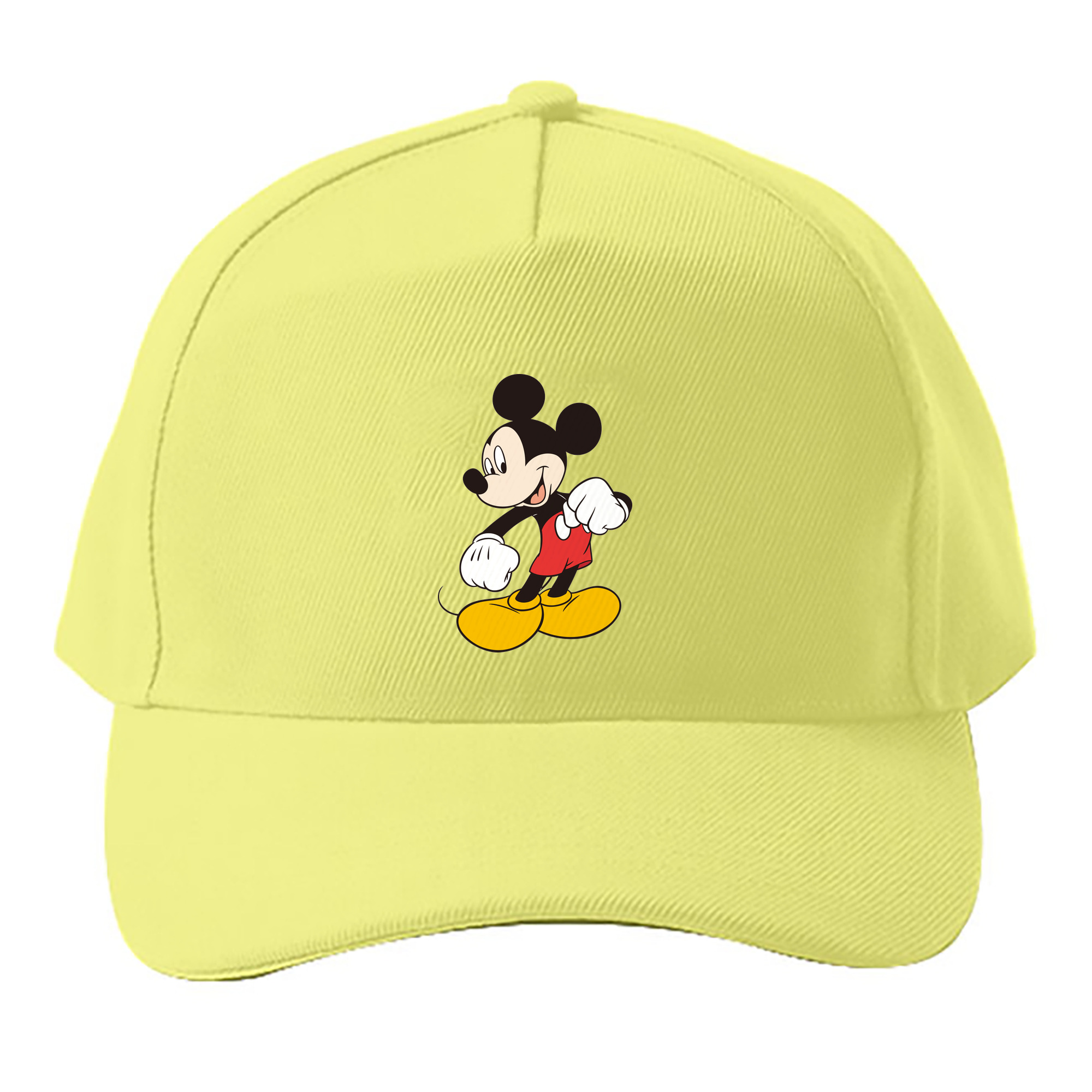 （画像用） ミッキーマウス Mickey Mouse ベースボールキャップ 綿100％ 男女兼用 帽子 スポーツ