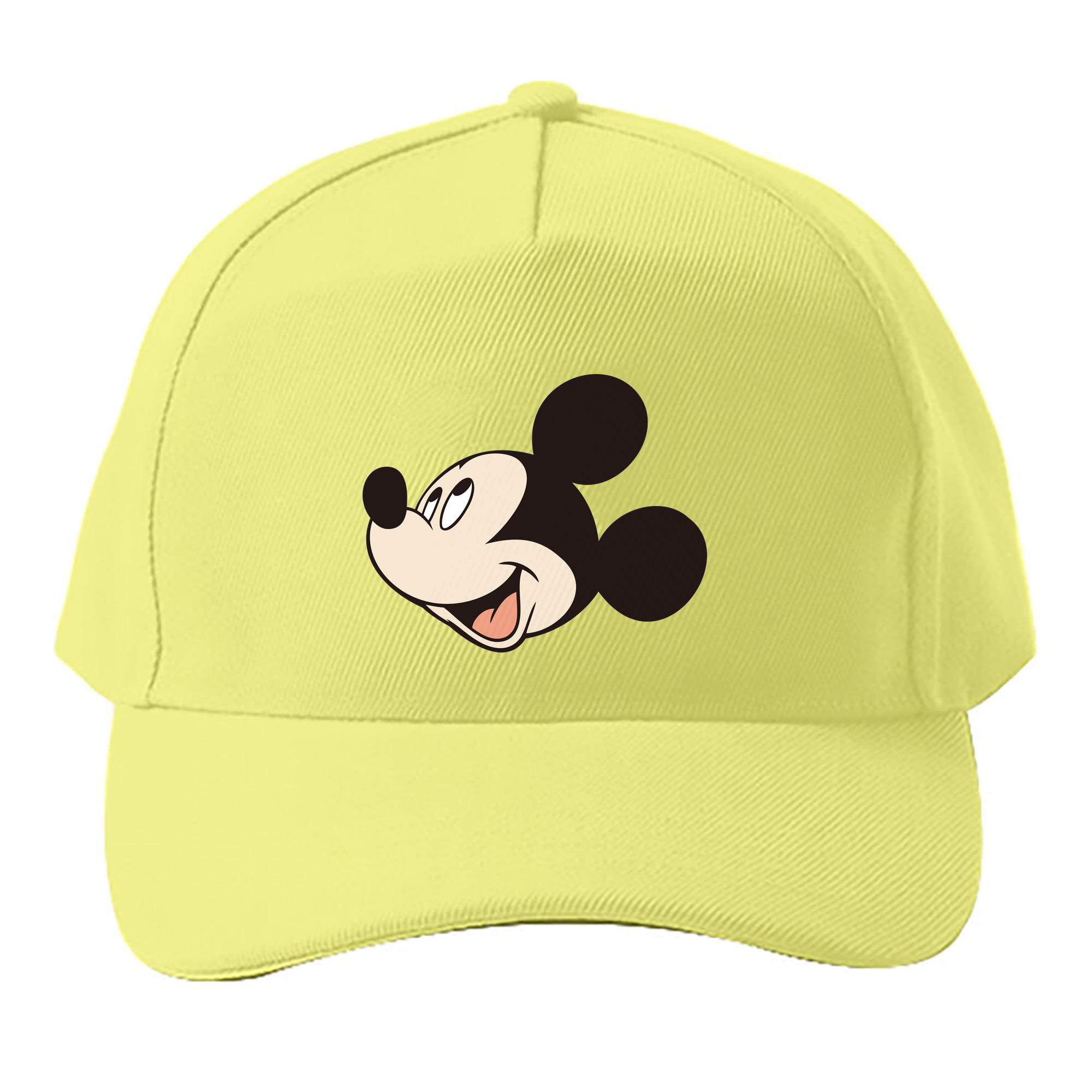 （画像用） ミッキーマウス Mickey Mouse ベースボールキャップ 綿100％ 男女兼用 帽子 スポーツ
