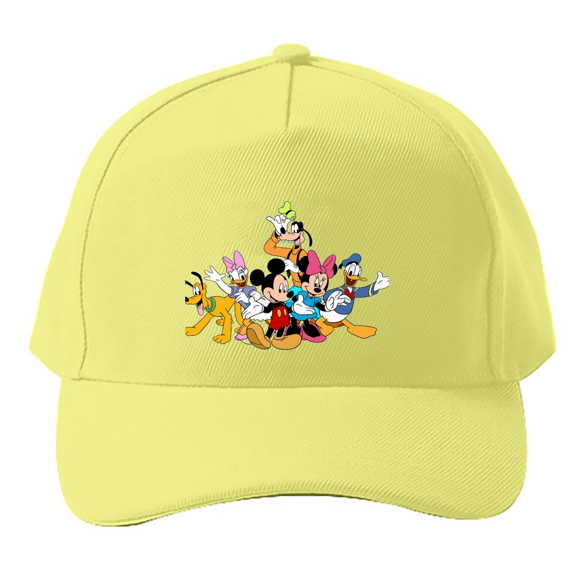 （画像用） ミッキーマウス Mickey Mouse ベースボールキャップ 綿100％ 男女兼用 帽子 スポーツ