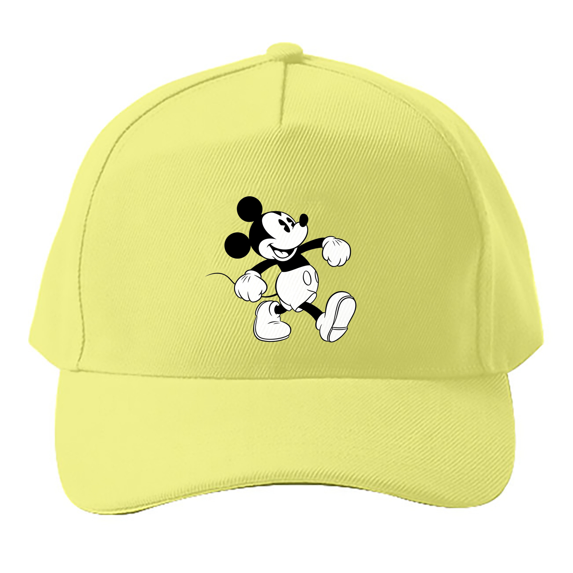 （画像用） ミッキーマウス Mickey Mouse ベースボールキャップ 綿100％ 男女兼用 帽子 スポーツ