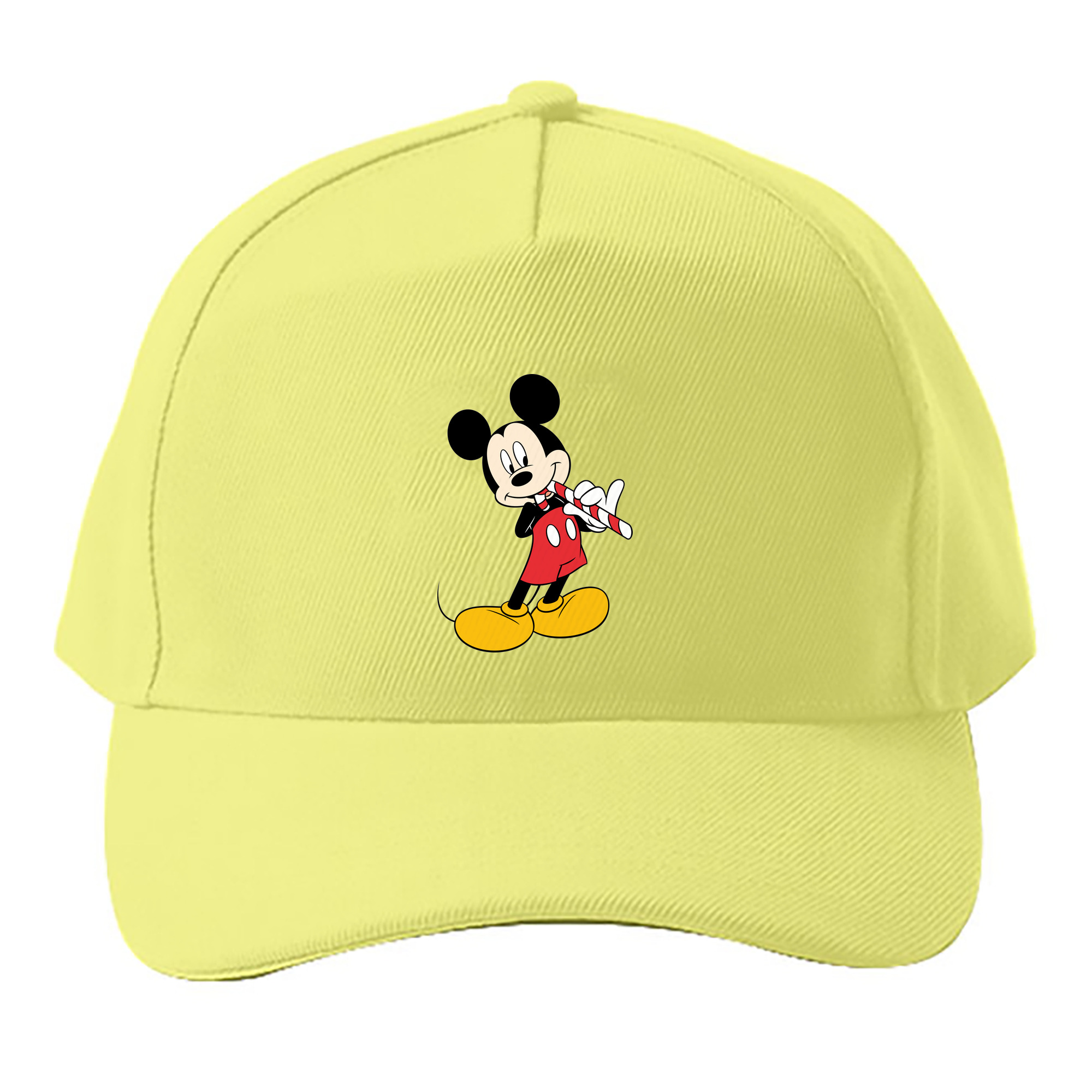 （画像用） ミッキーマウス Mickey Mouse ベースボールキャップ 綿100％ 男女兼用 帽子 スポーツ