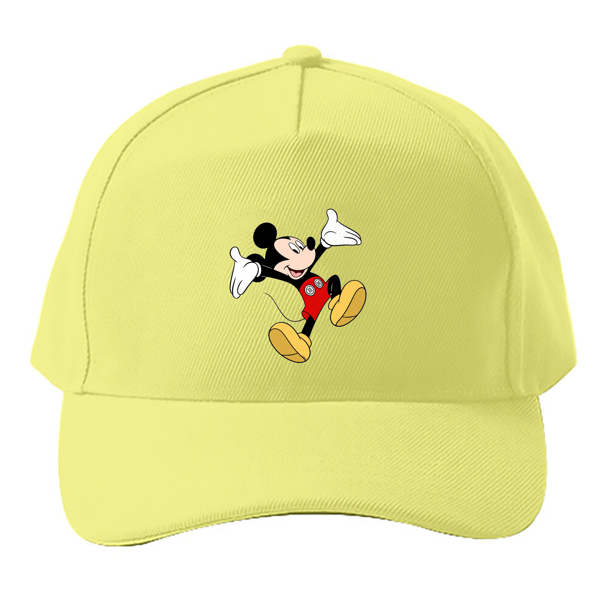 （画像用） ミッキーマウス Mickey Mouse ベースボールキャップ 綿100％ 男女兼用 帽子 スポーツ