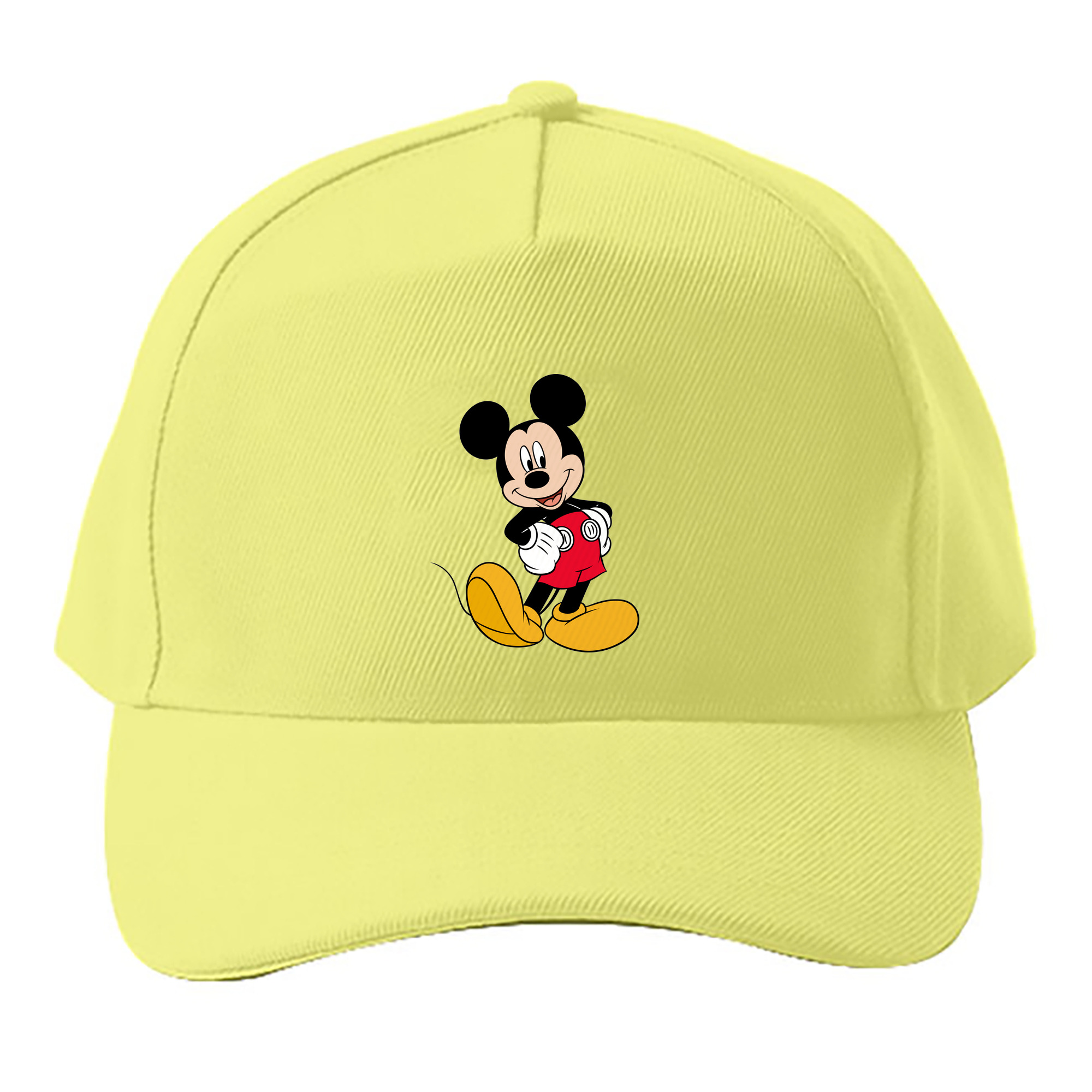 （画像用） ミッキーマウス Mickey Mouse ベースボールキャップ 綿100％ 男女兼用 帽子 スポーツ