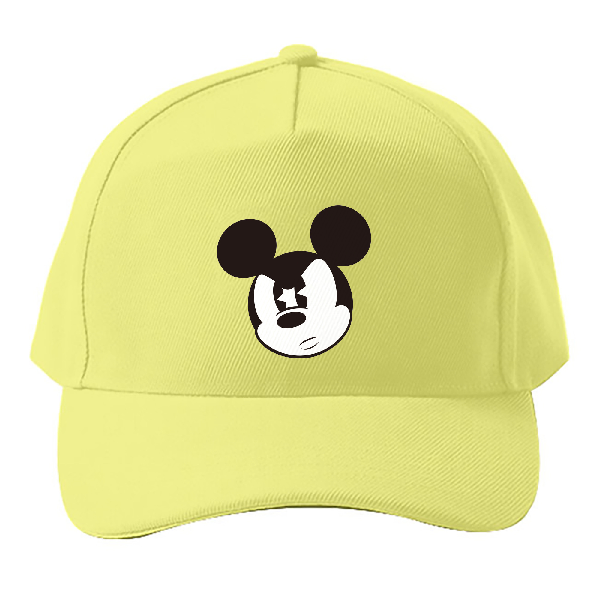 （画像用） ミッキーマウス Mickey Mouse ベースボールキャップ 綿100％ 男女兼用 帽子 スポーツ