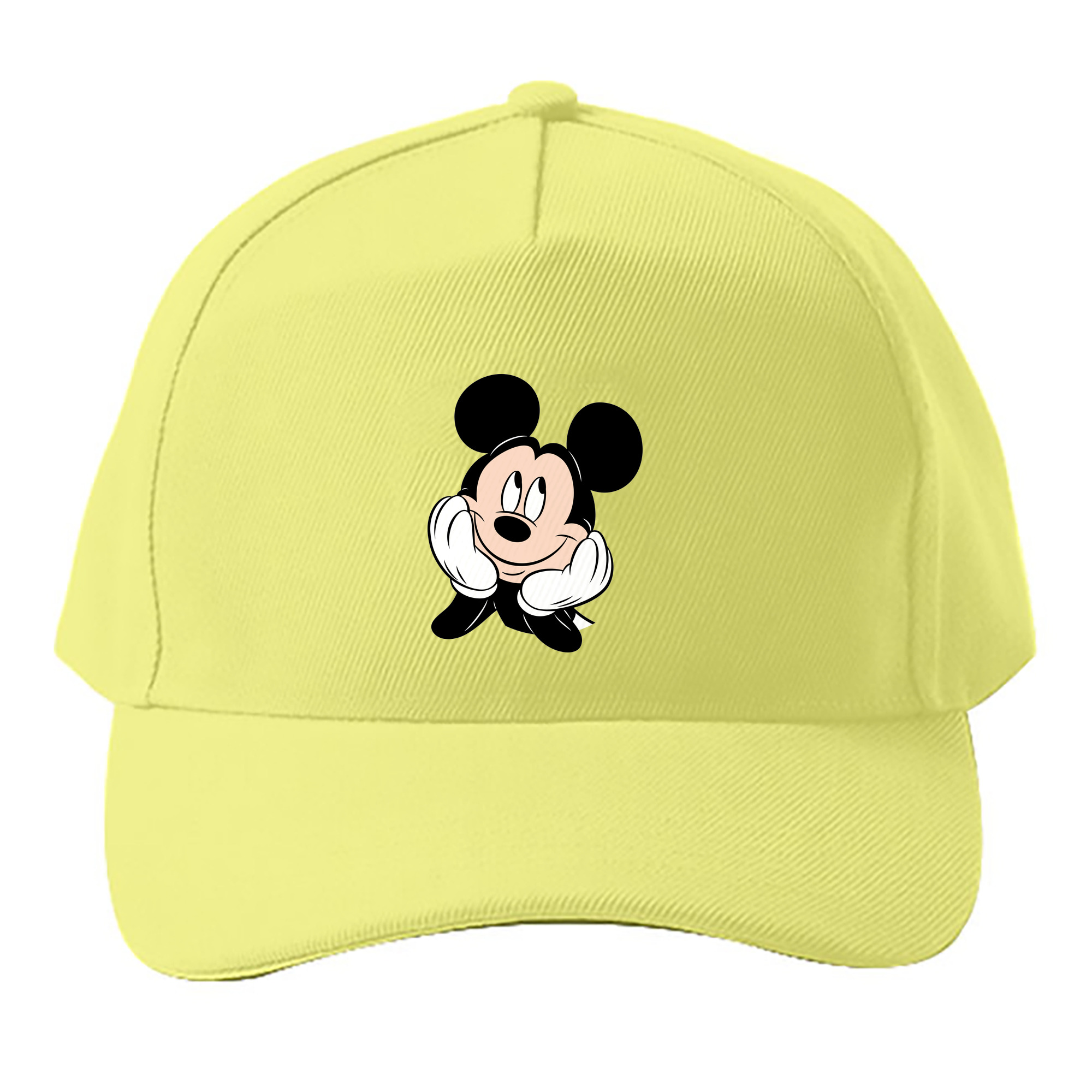 （画像用） ミッキーマウス Mickey Mouse ベースボールキャップ 綿100％ 男女兼用 帽子 スポーツ