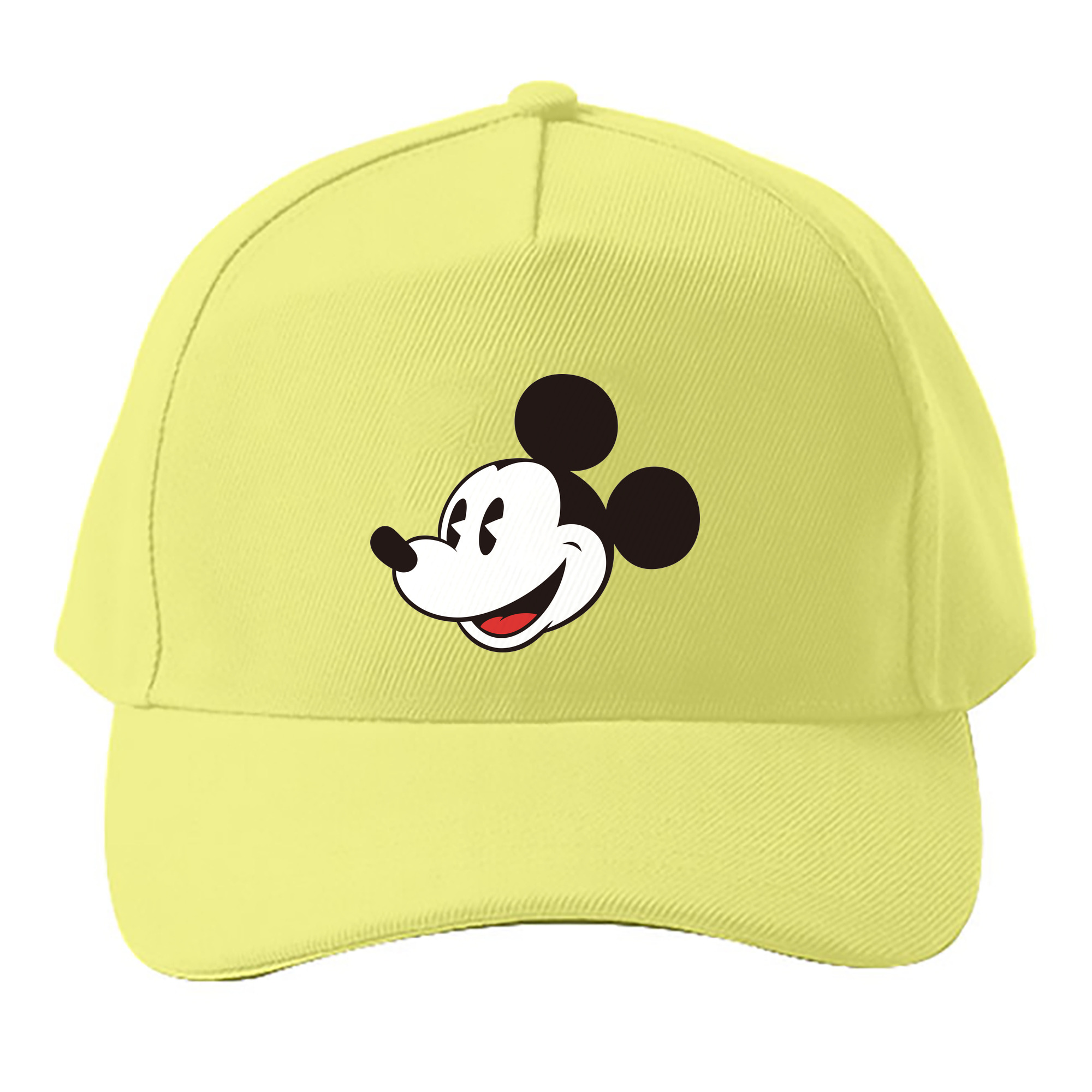 （画像用） ミッキーマウス Mickey Mouse ベースボールキャップ 綿100％ 男女兼用 帽子 スポーツ