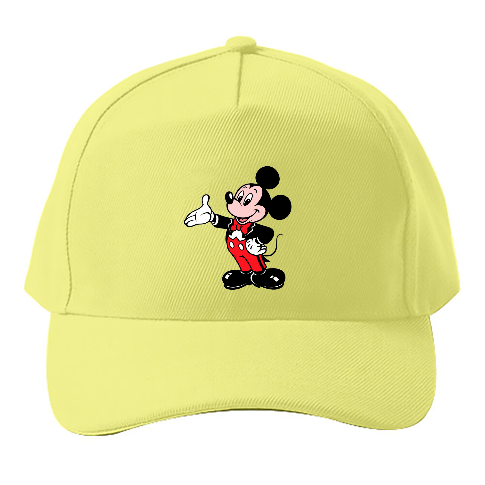 （画像用） ミッキーマウス Mickey Mouse ベースボールキャップ 綿100％ 男女兼用 帽子 スポーツ