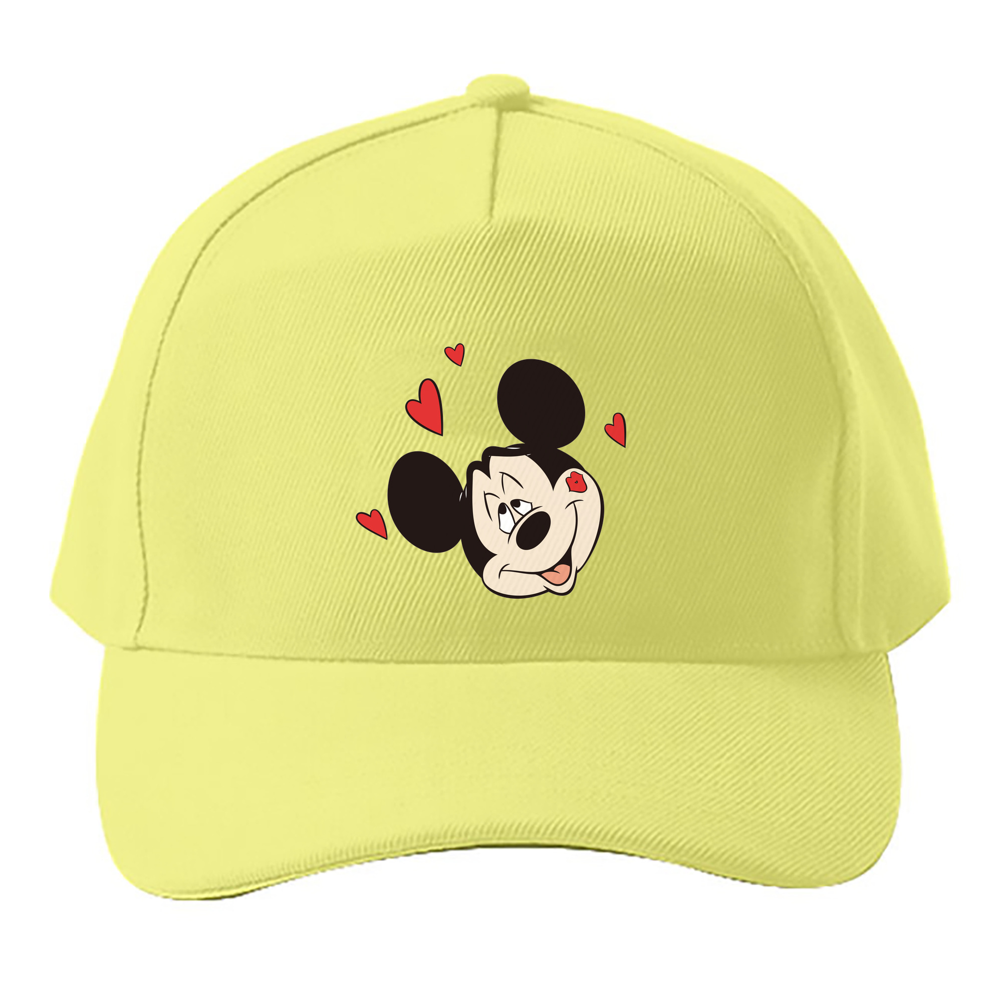 （画像用） ミッキーマウス Mickey Mouse ベースボールキャップ 綿100％ 男女兼用 帽子 スポーツ