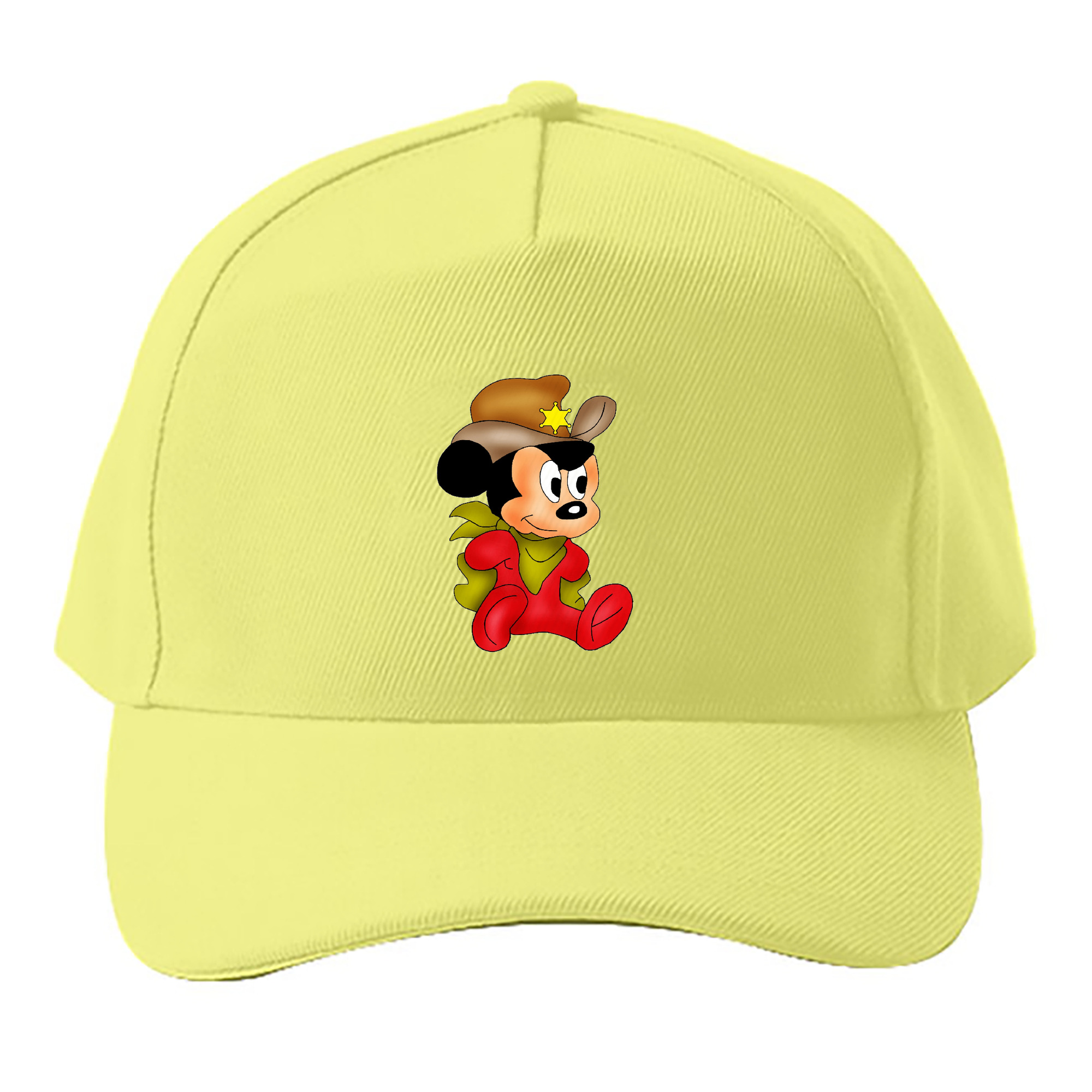 （画像用） ミッキーマウス Mickey Mouse ベースボールキャップ 綿100％ 男女兼用 帽子 スポーツ