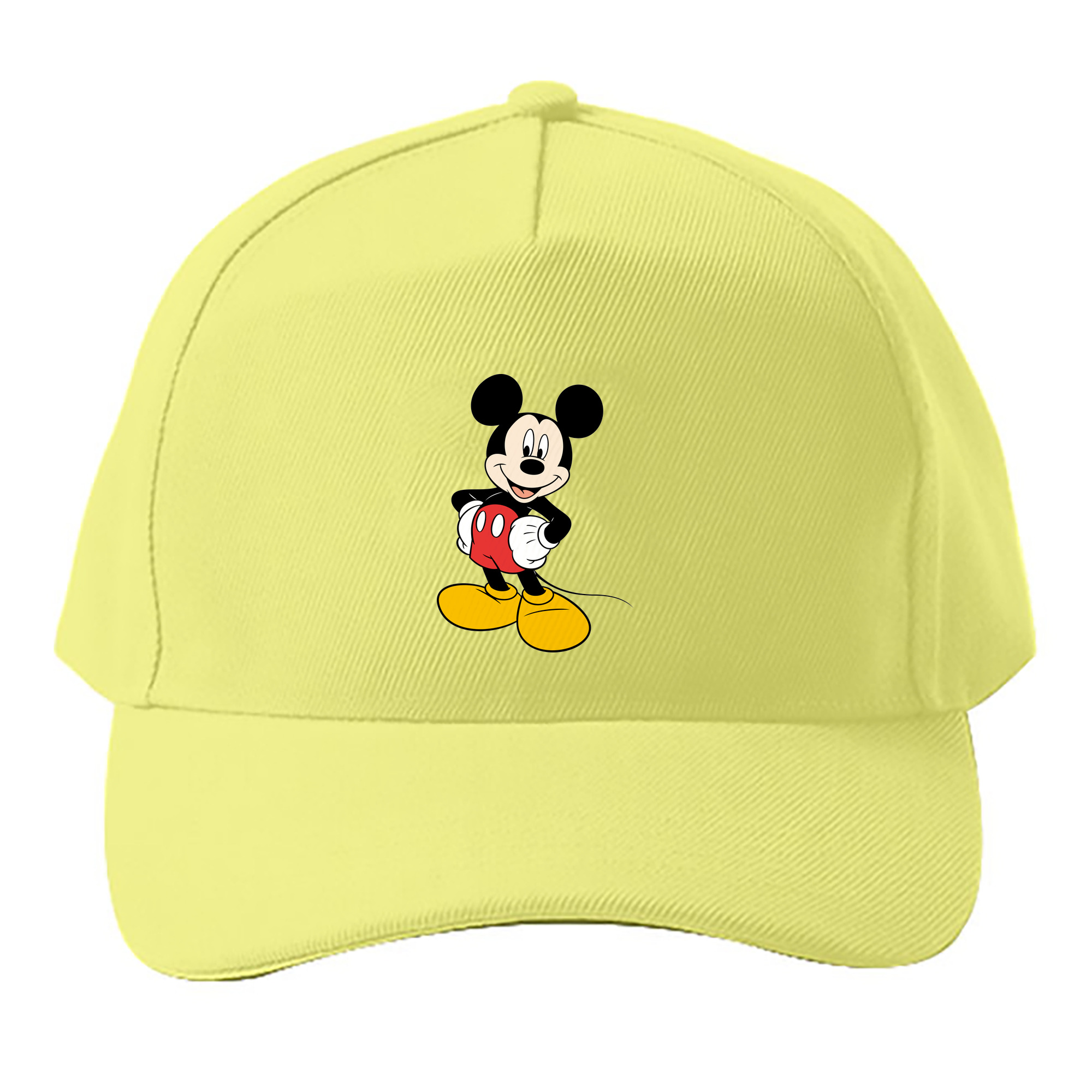 （画像用） ミッキーマウス Mickey Mouse ベースボールキャップ 綿100％ 男女兼用 帽子 スポーツ