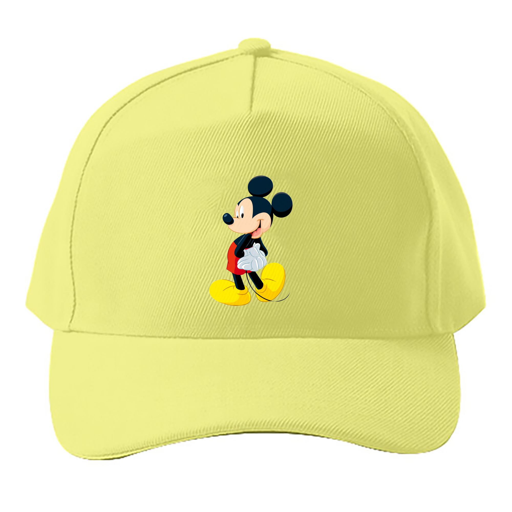 （画像用） ミッキーマウス Mickey Mouse ベースボールキャップ 綿100％ 男女兼用 帽子 スポーツ