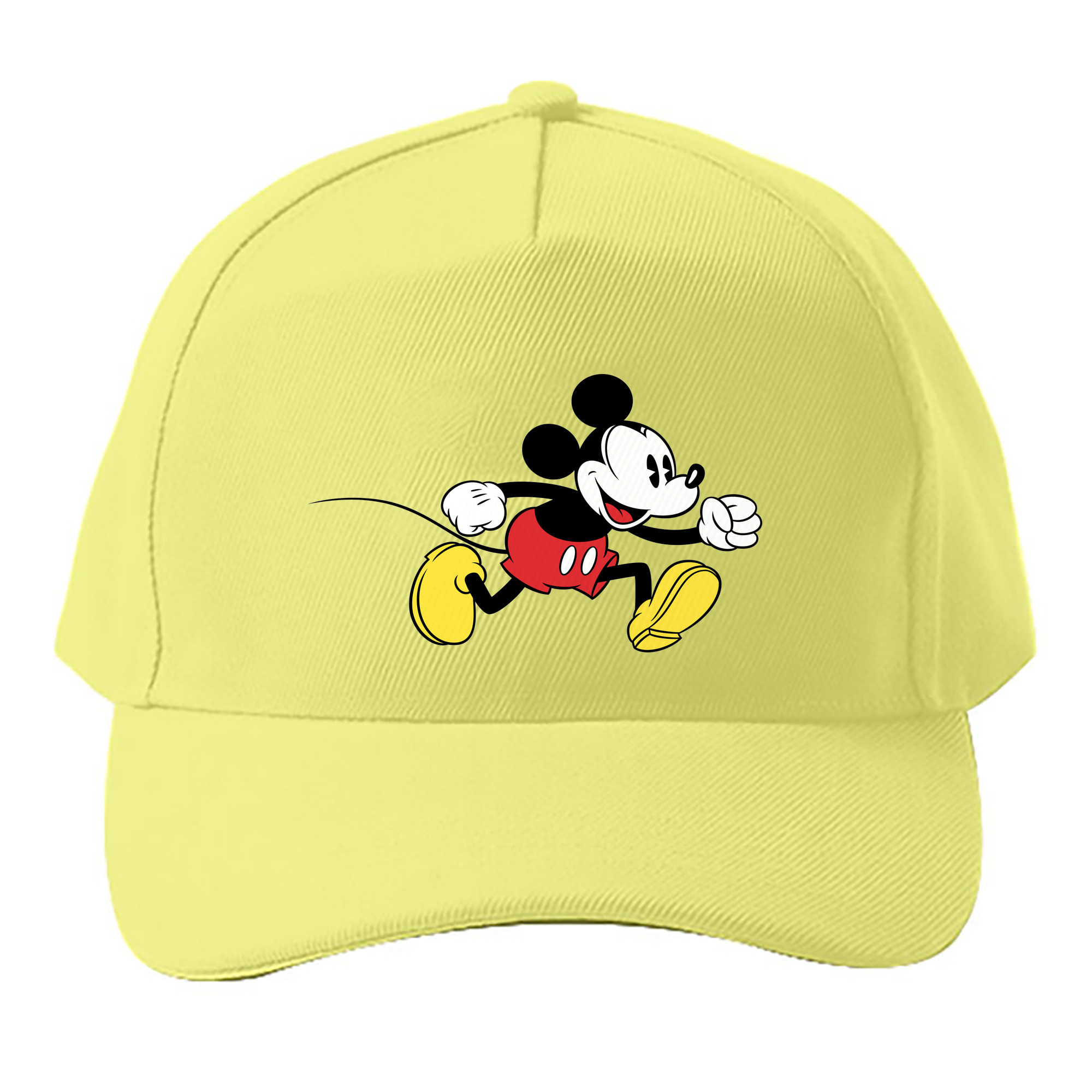 （画像用） ミッキーマウス Mickey Mouse ベースボールキャップ 綿100％ 男女兼用 帽子 スポーツ