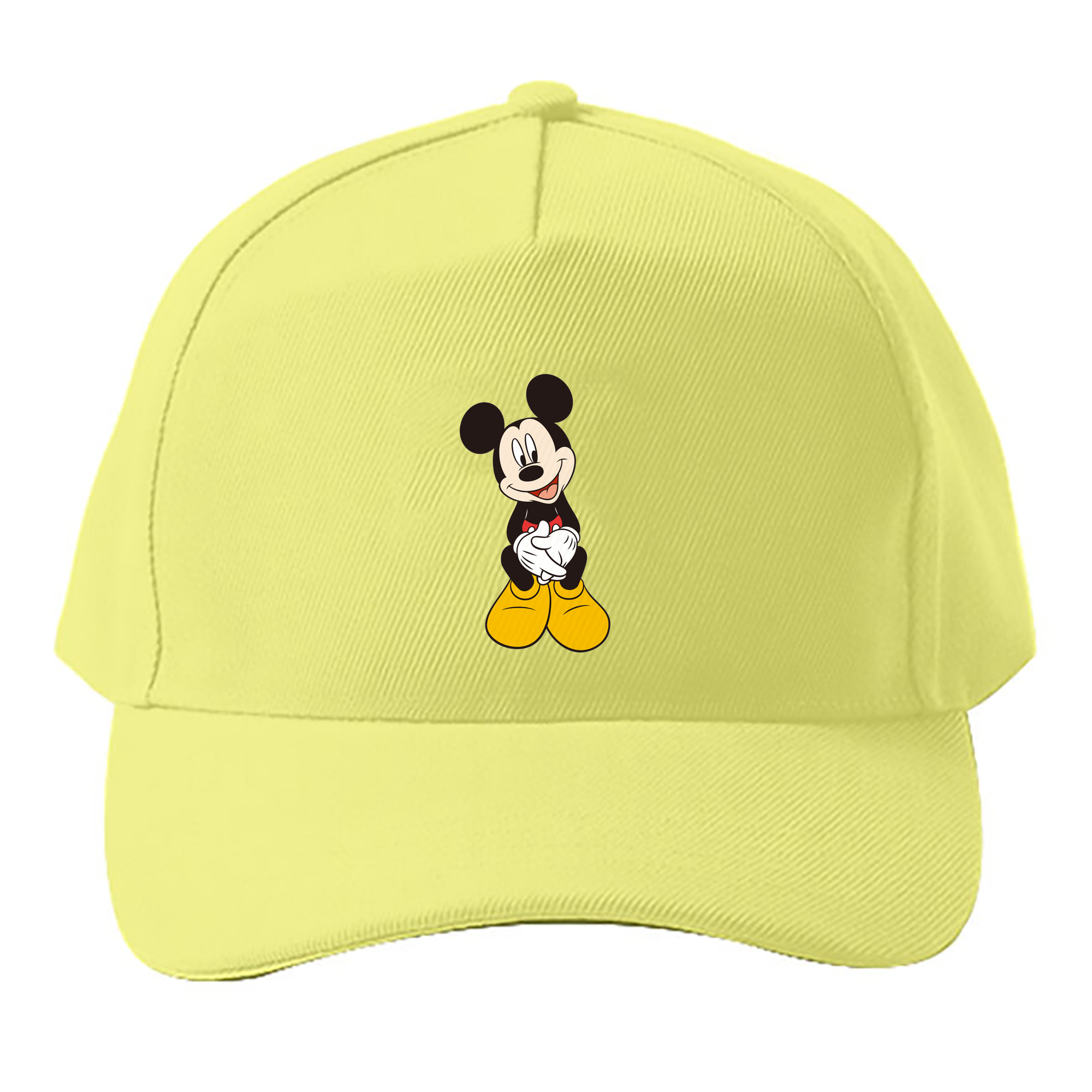 （画像用） ミッキーマウス Mickey Mouse ベースボールキャップ 綿100％ 男女兼用 帽子 スポーツ
