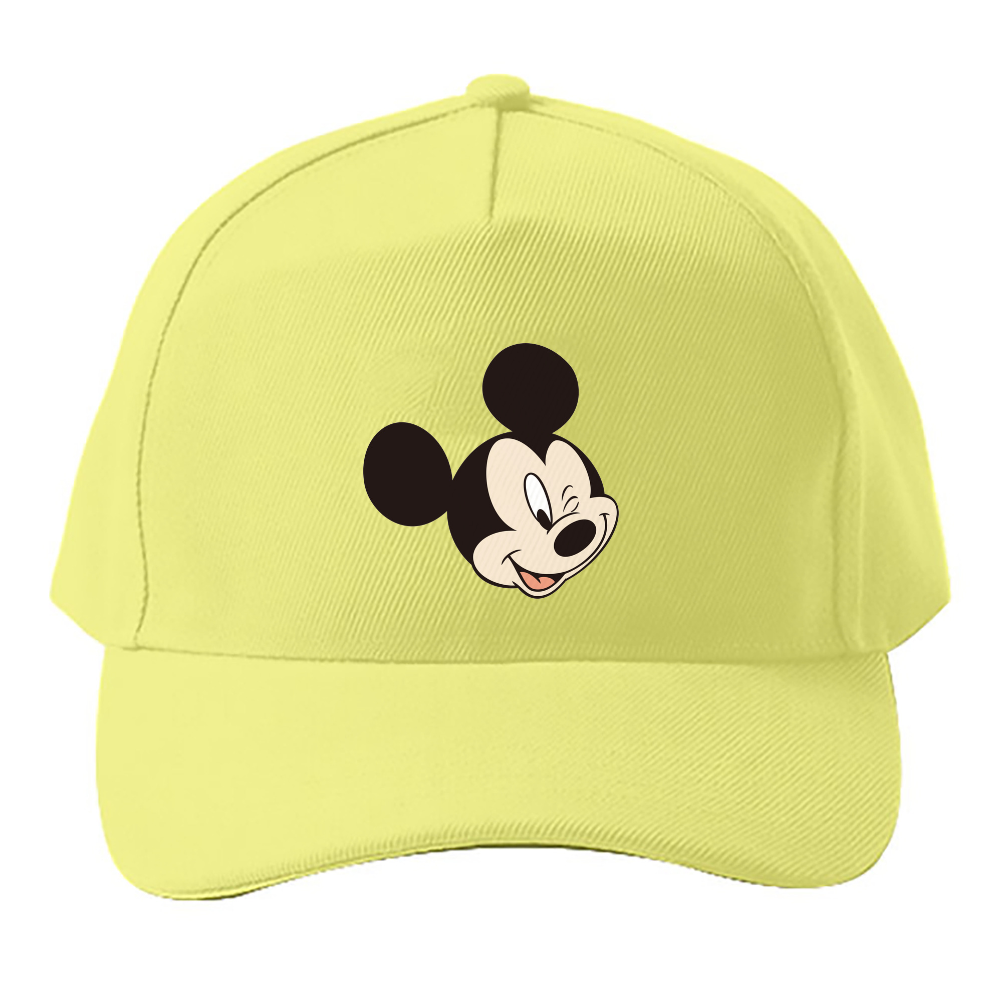 （画像用） ミッキーマウス Mickey Mouse ベースボールキャップ 綿100％ 男女兼用 帽子 スポーツ