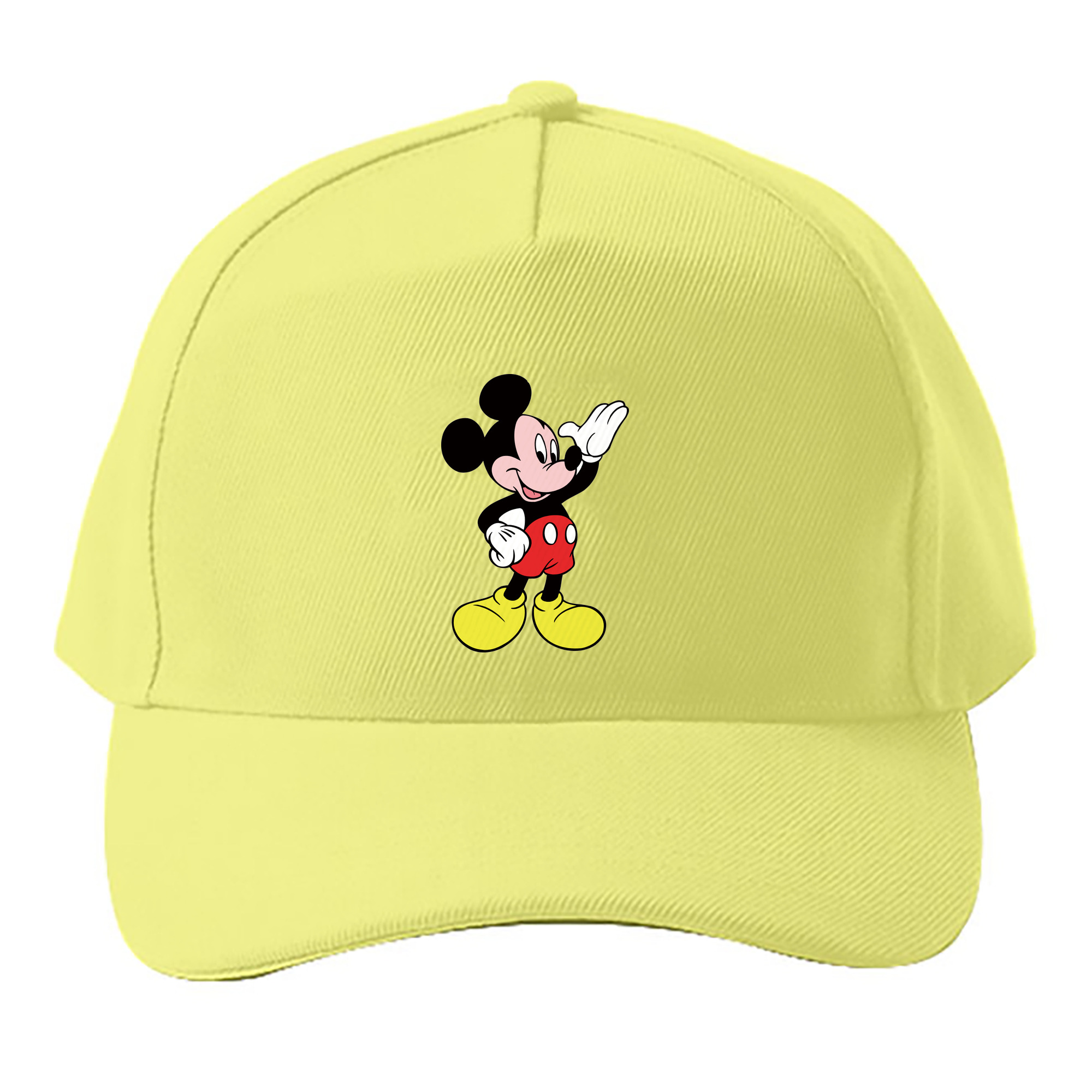 （画像用） ミッキーマウス Mickey Mouse ベースボールキャップ 綿100％ 男女兼用 帽子 スポーツ