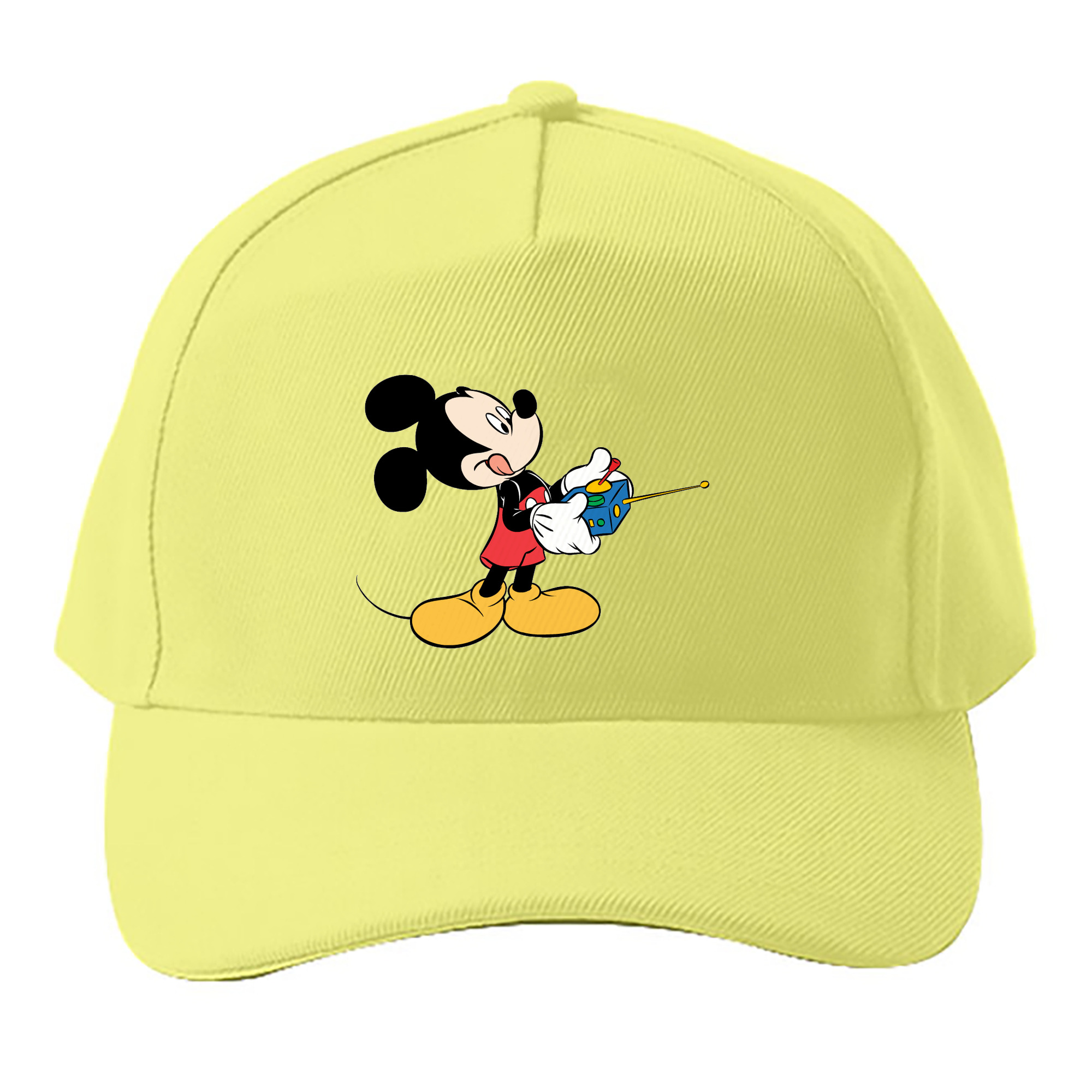 （画像用） ミッキーマウス Mickey Mouse ベースボールキャップ 綿100％ 男女兼用 帽子 スポーツ
