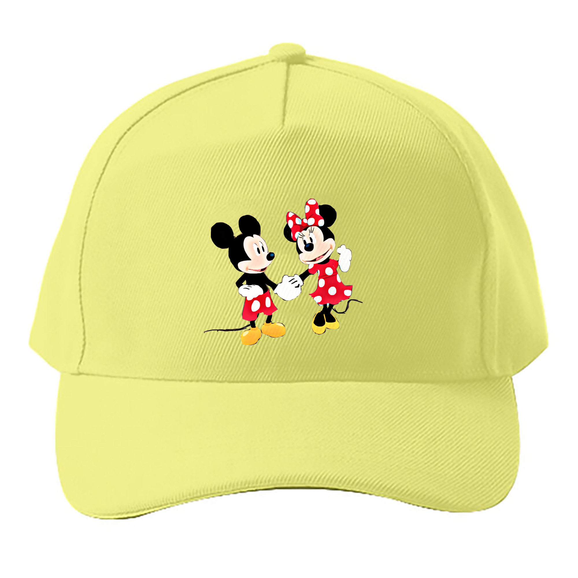 （画像用） ミッキーマウス Mickey Mouse ベースボールキャップ 綿100％ 男女兼用 帽子 スポーツ