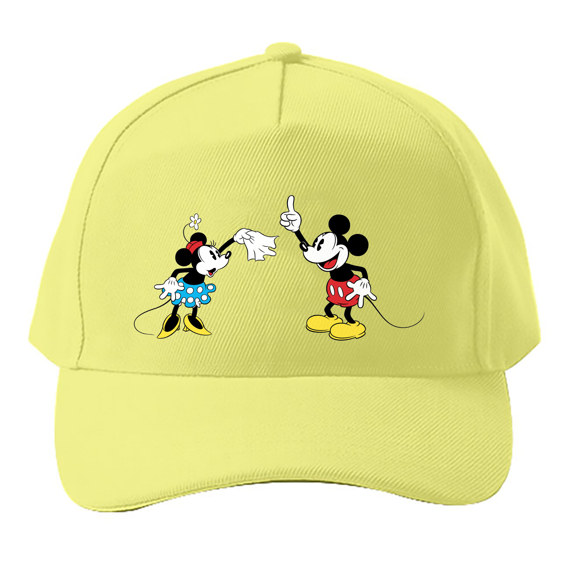 （画像用） ミッキーマウス Mickey Mouse ベースボールキャップ 綿100％ 男女兼用 帽子 スポーツ