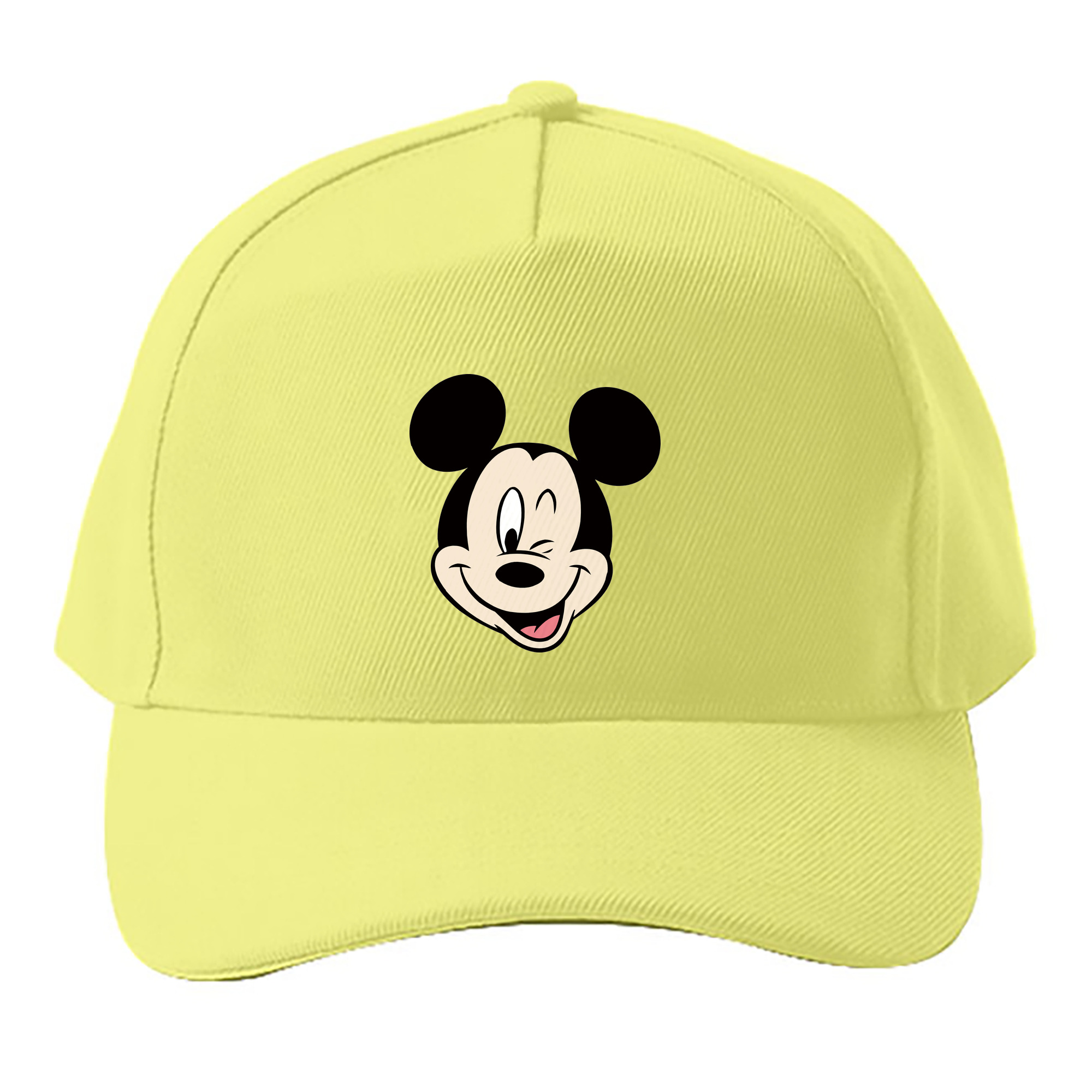（画像用） ミッキーマウス Mickey Mouse ベースボールキャップ 綿100％ 男女兼用 帽子 スポーツ