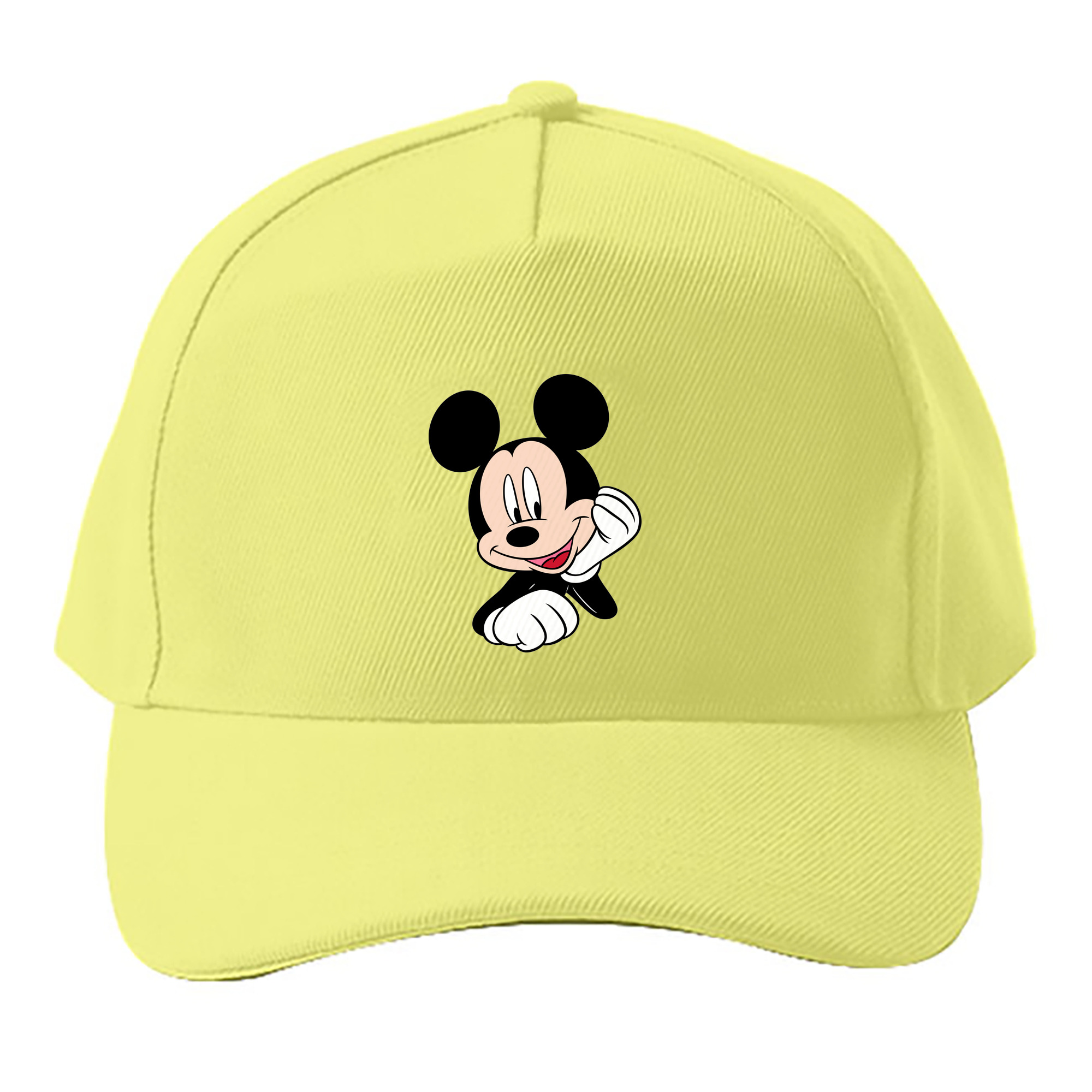 （画像用） ミッキーマウス Mickey Mouse ベースボールキャップ 綿100％ 男女兼用 帽子 スポーツ