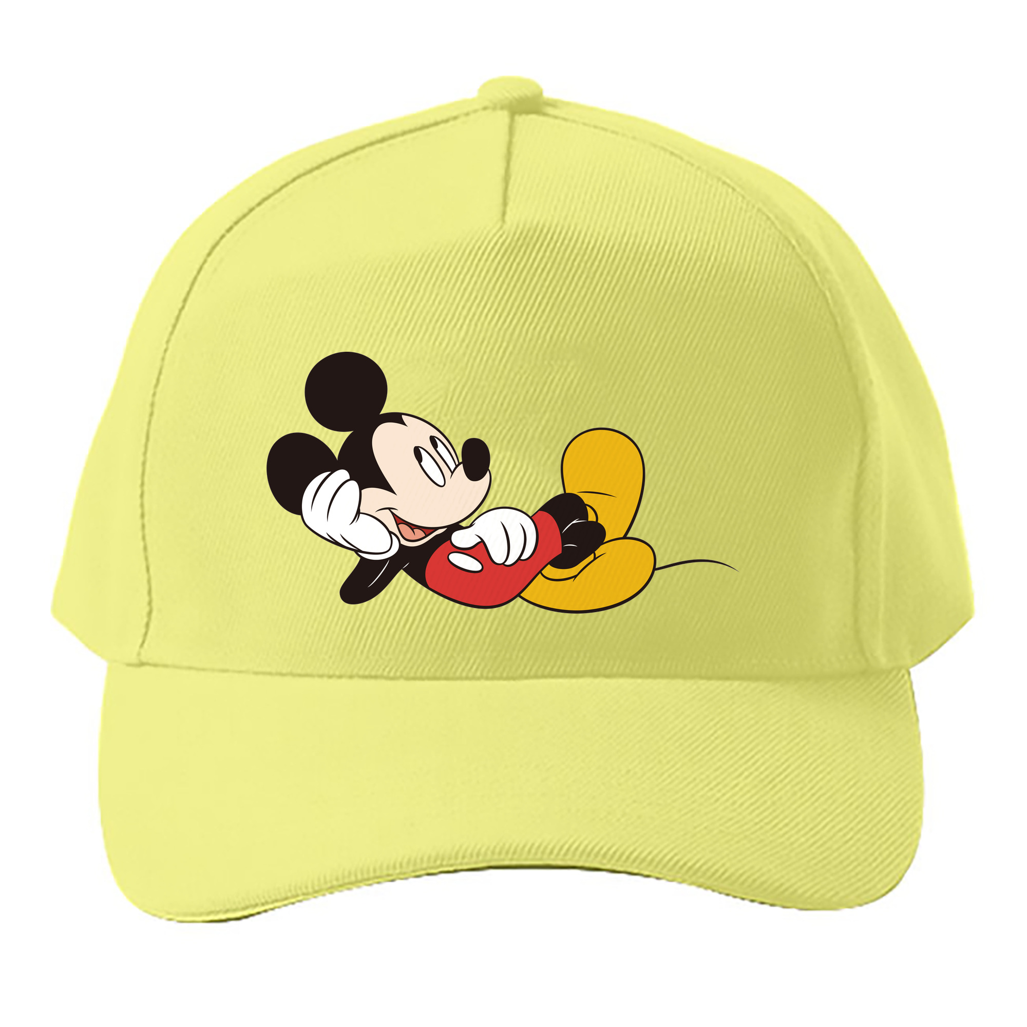 （画像用） ミッキーマウス Mickey Mouse ベースボールキャップ 綿100％ 男女兼用 帽子 スポーツ